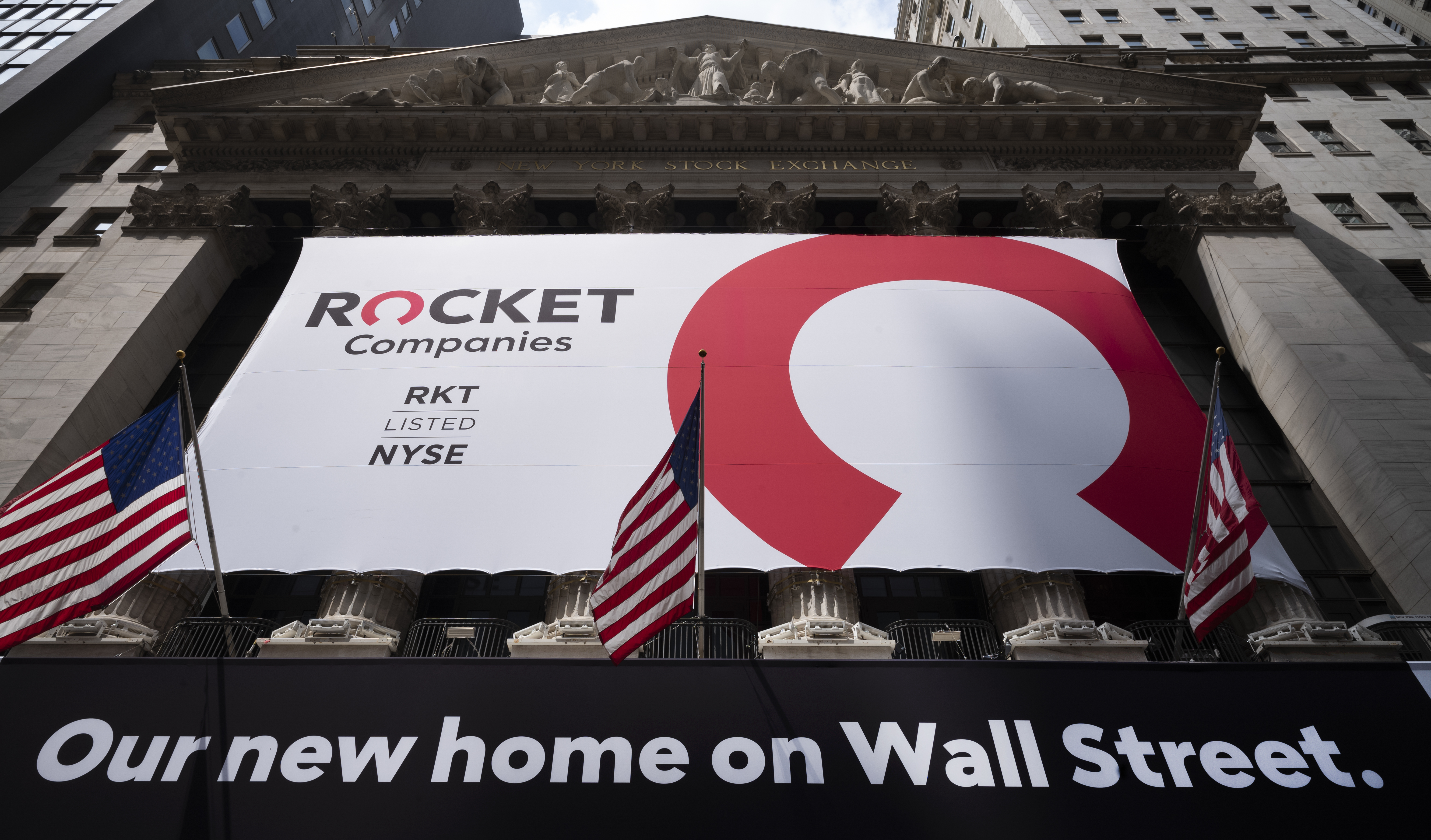 Financial Markets Wall Street Rocket IPO