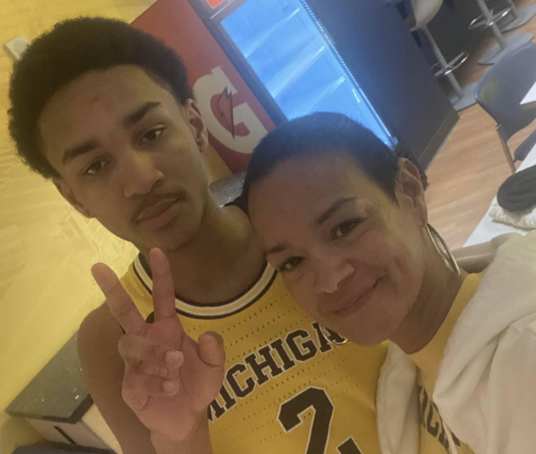 KIMBERLY CAMP KOBE BUFKIN MICHIGAN BASKETBALL