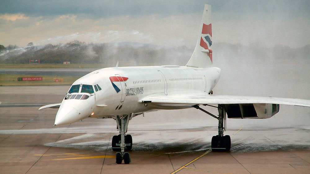 WPTV Concorde jet