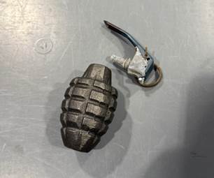 Inert Grenade TSA DTW