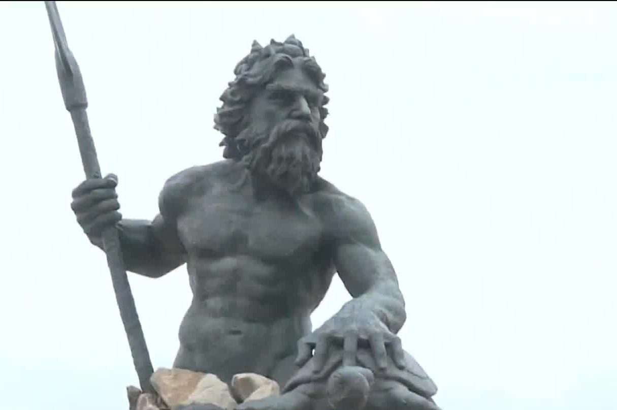 Neptune Statue Sept. 2024