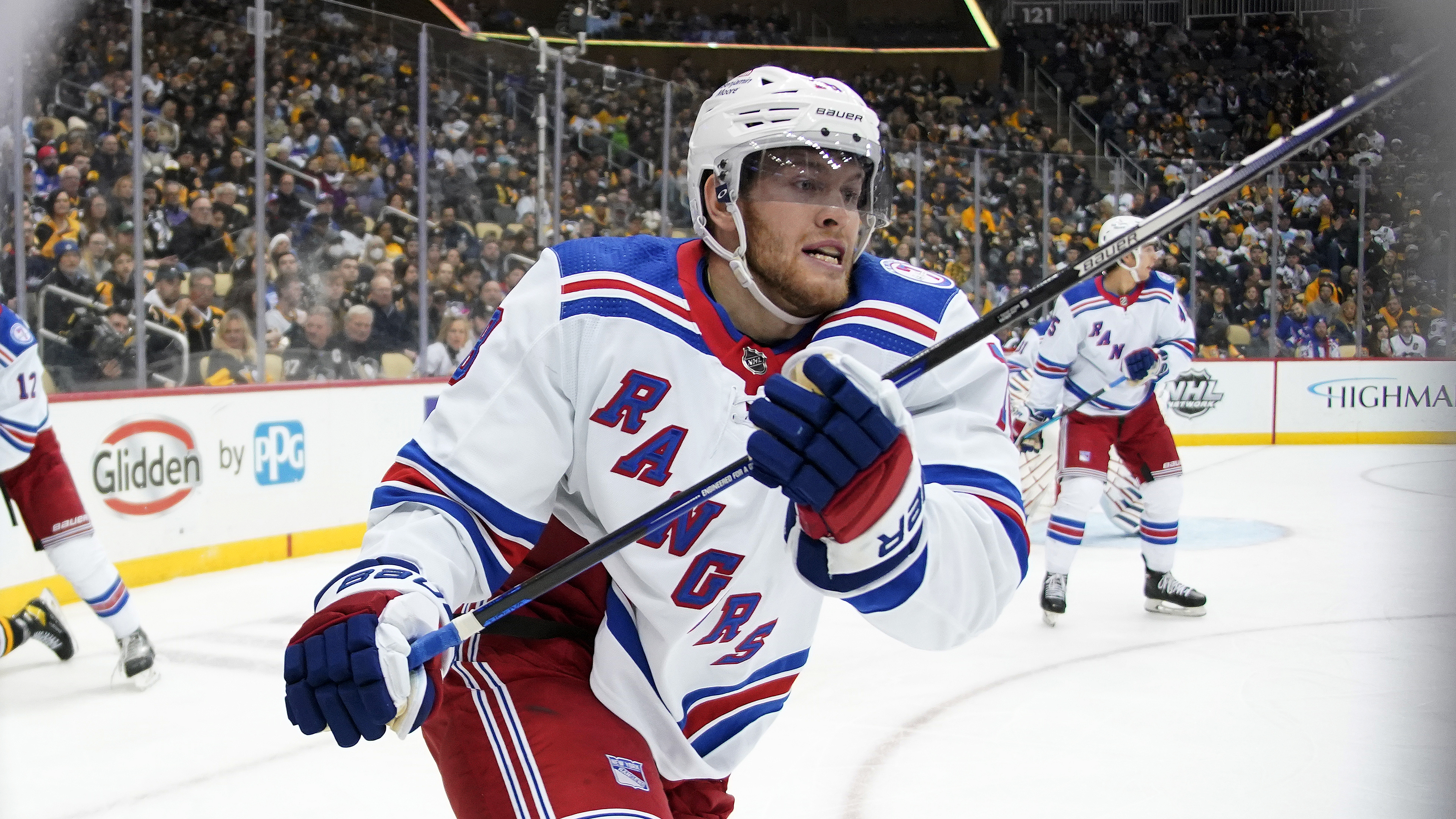 Rangers Penguins Hockey