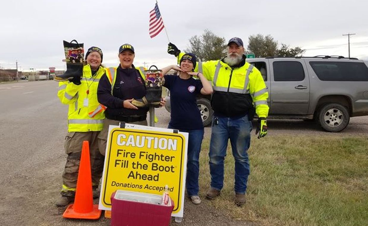 "Fill The Boot" in Vaughn
