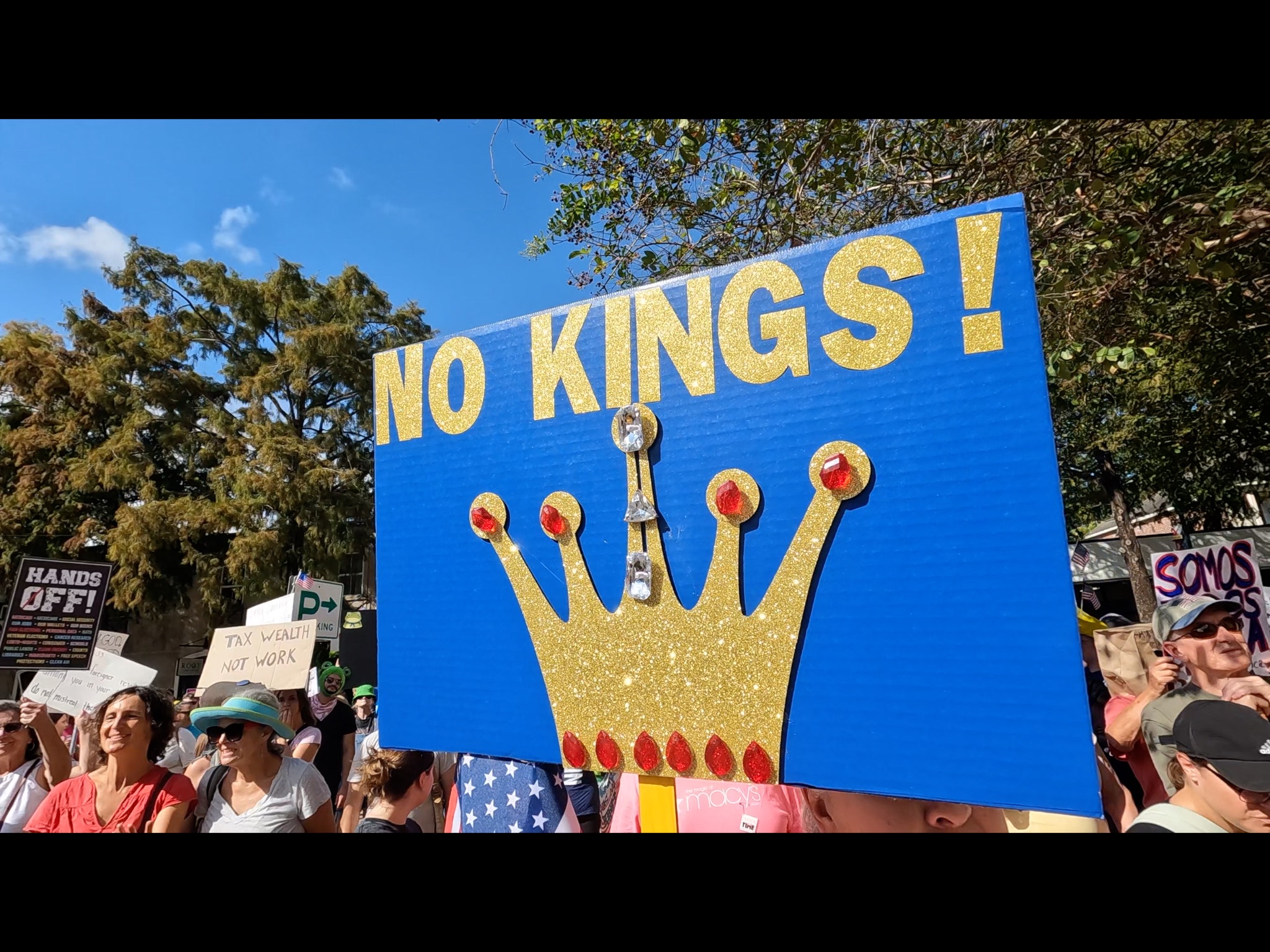 No kings protest 