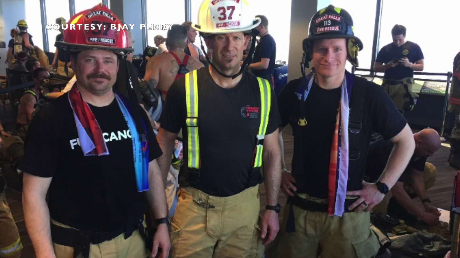 Great Falls firefighters prep for fundraising stair-climb challenge
