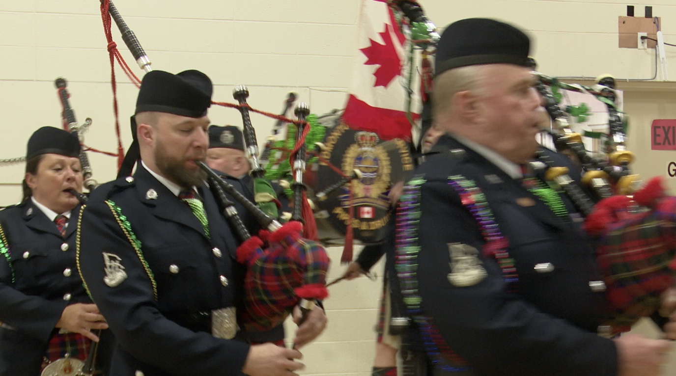 Edmonton Pipe and Drum Band march into Butte for St. Patrick's Day - Vimarsana News