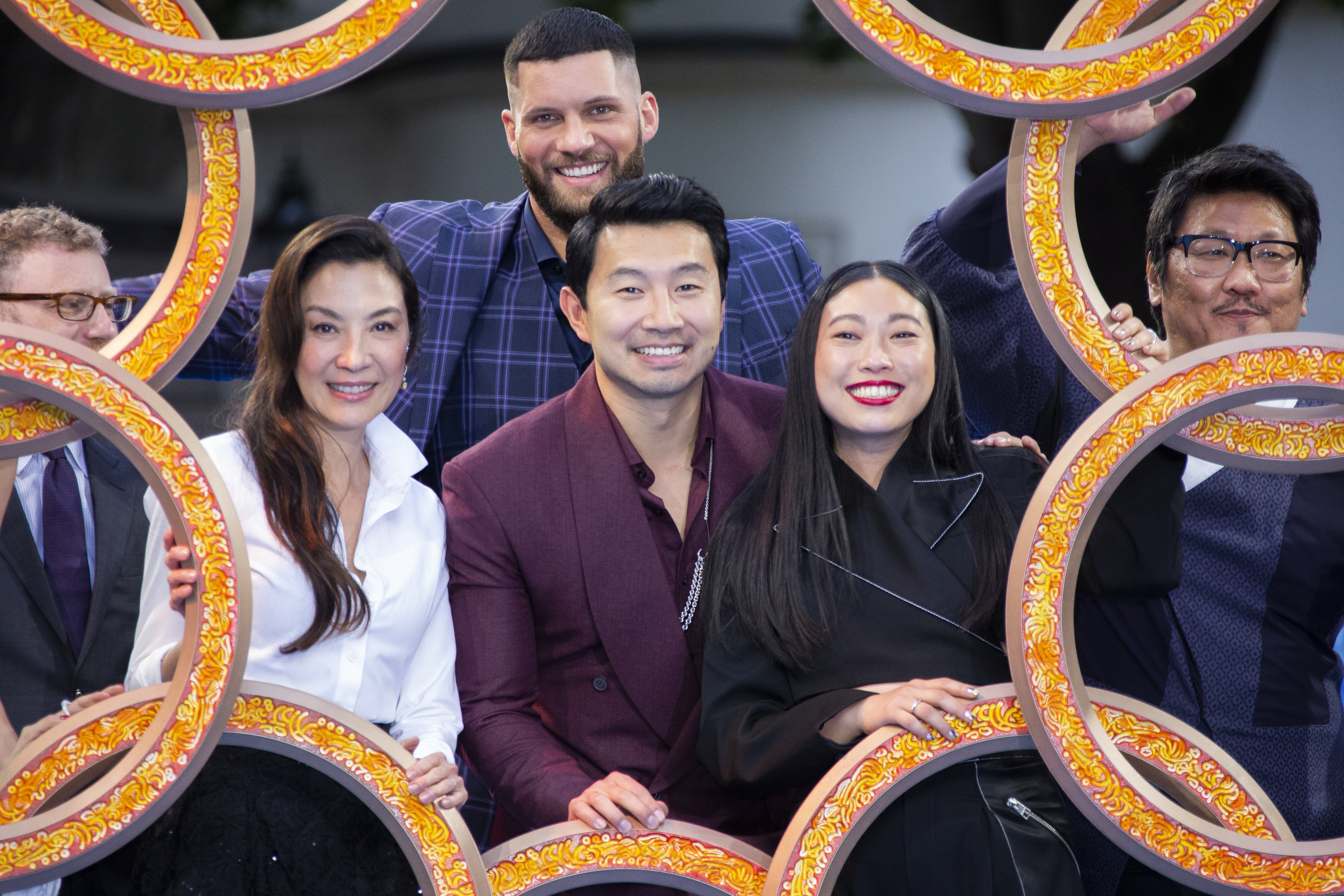 Destin Daniel Cretton, Simu Liu, Michelle Yeoh, Benedict Wong, Sandra Oh, Awkwafina, Fiorian Munteanu