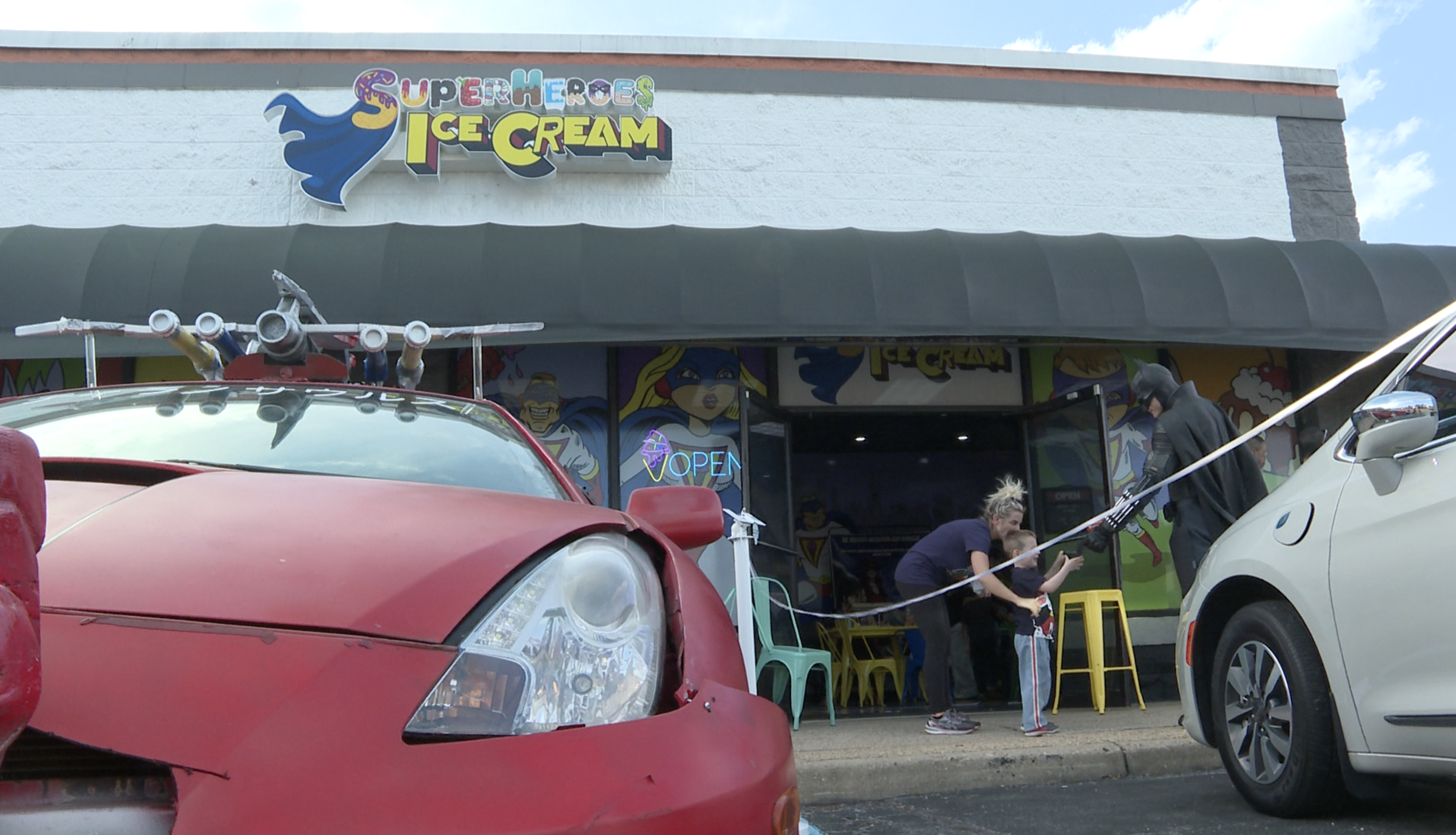 Superheroes Ice Cream fundraiser for fallen officers