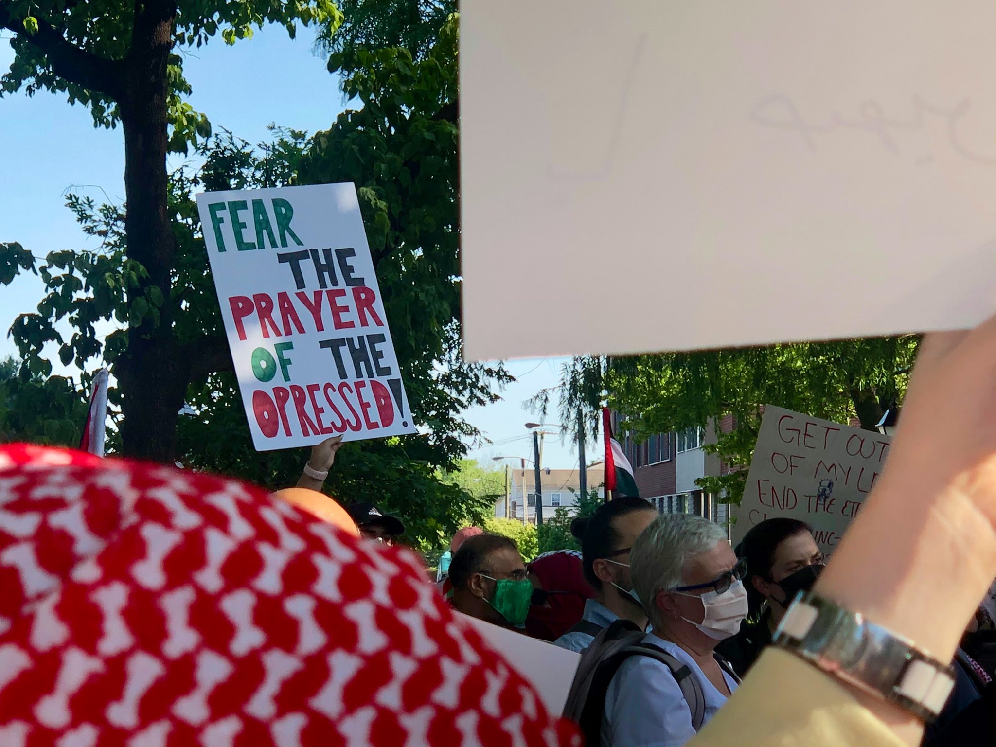 Richmonders rally for Palestine in Monroe Park: 'We can affect change here'