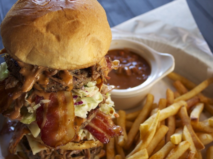 KNXV Porkopolis Brady Burger Challenge