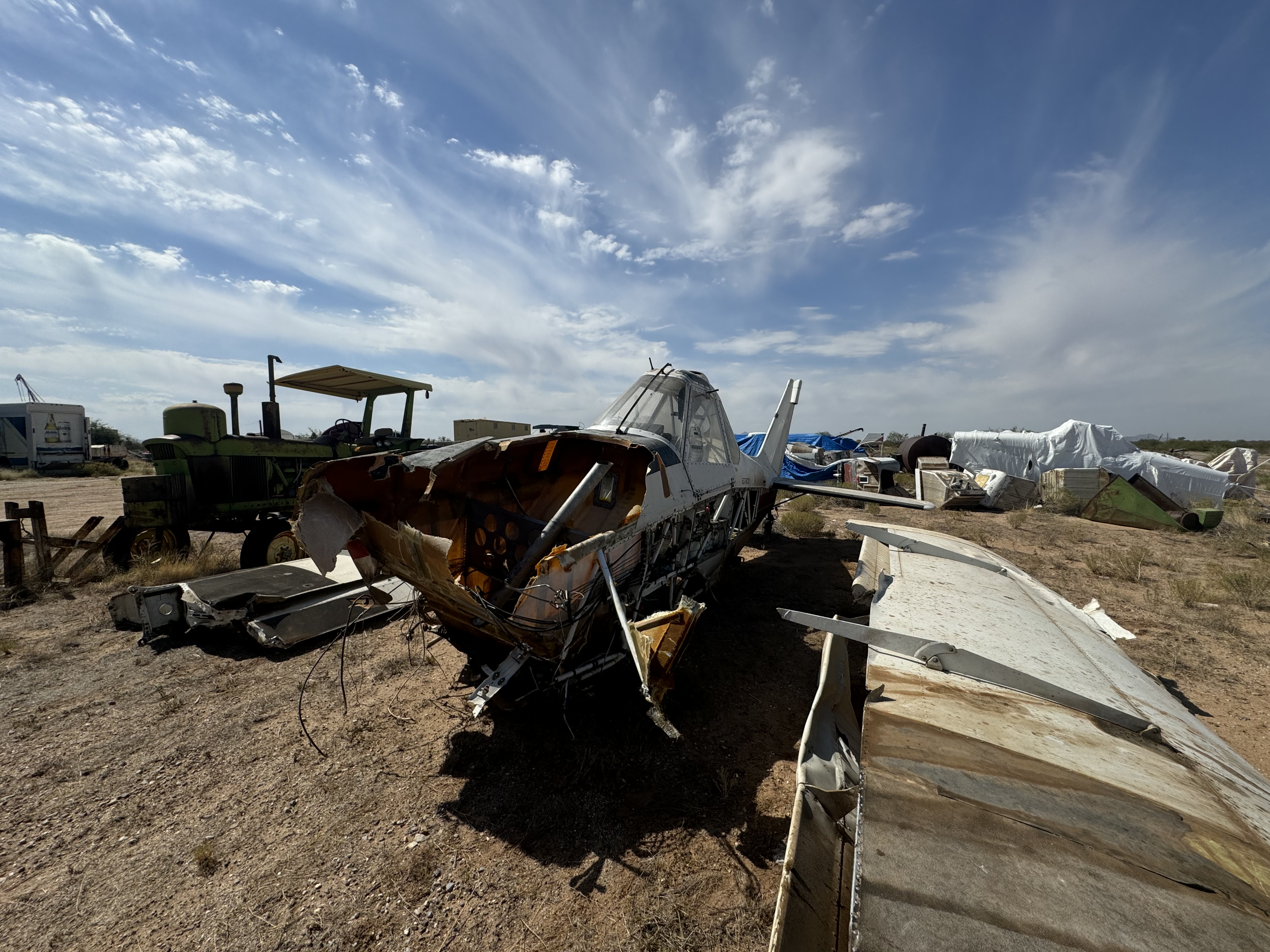 Plane that crashed in Marana neighborhood