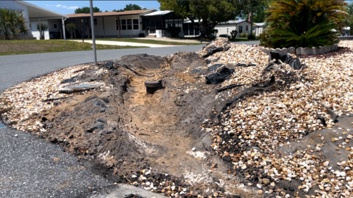 Digging in yards Polk County