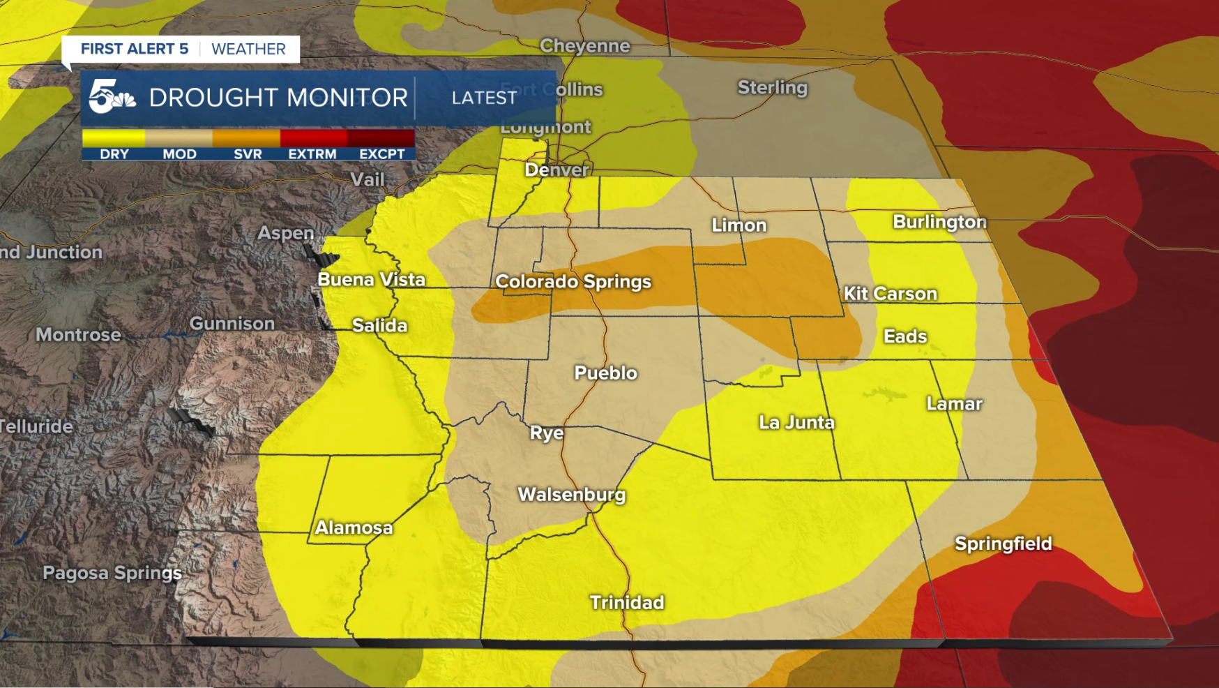 DROUGHT MONITOR MAY 5 2023
