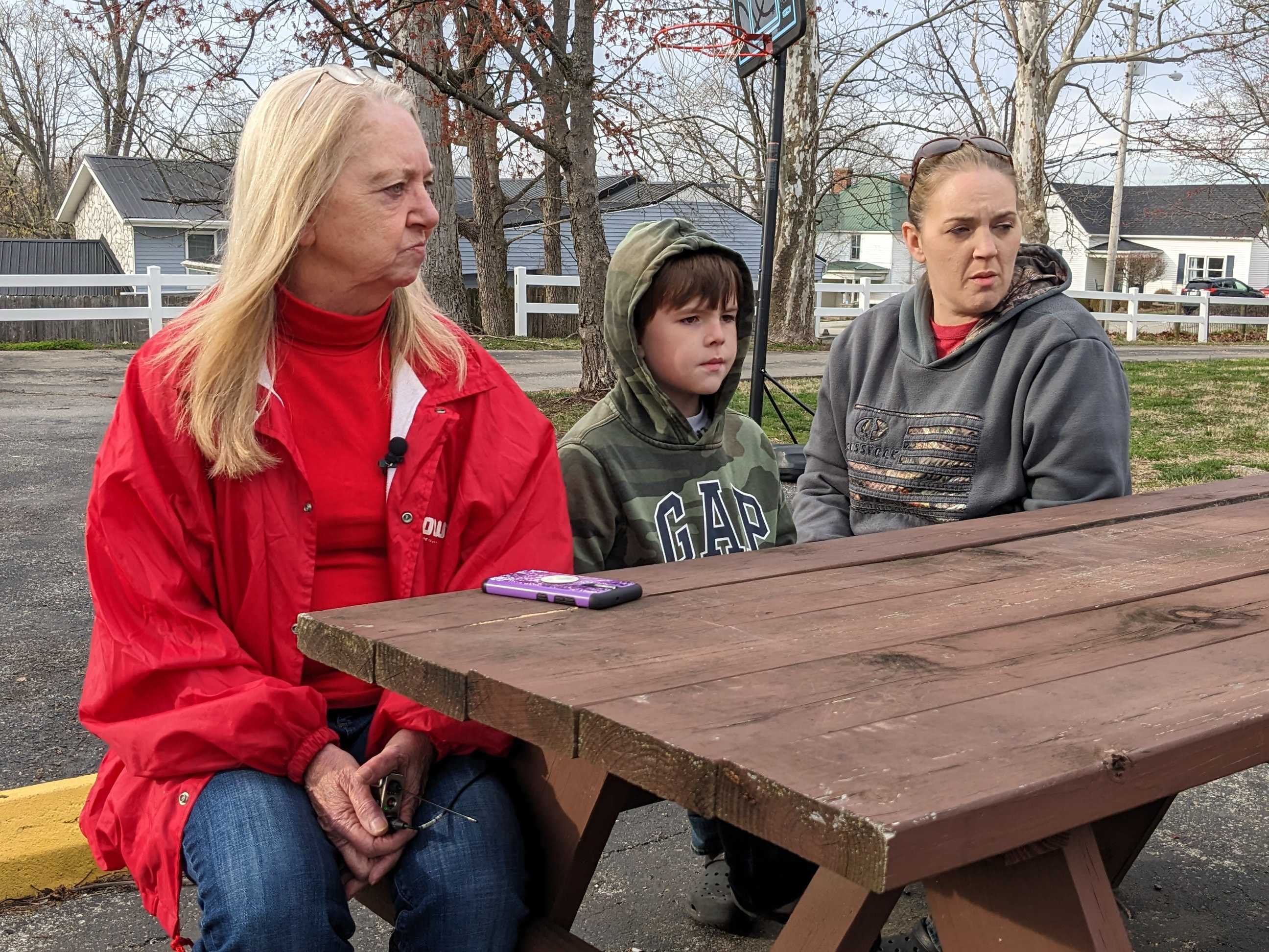 Tenants evicted