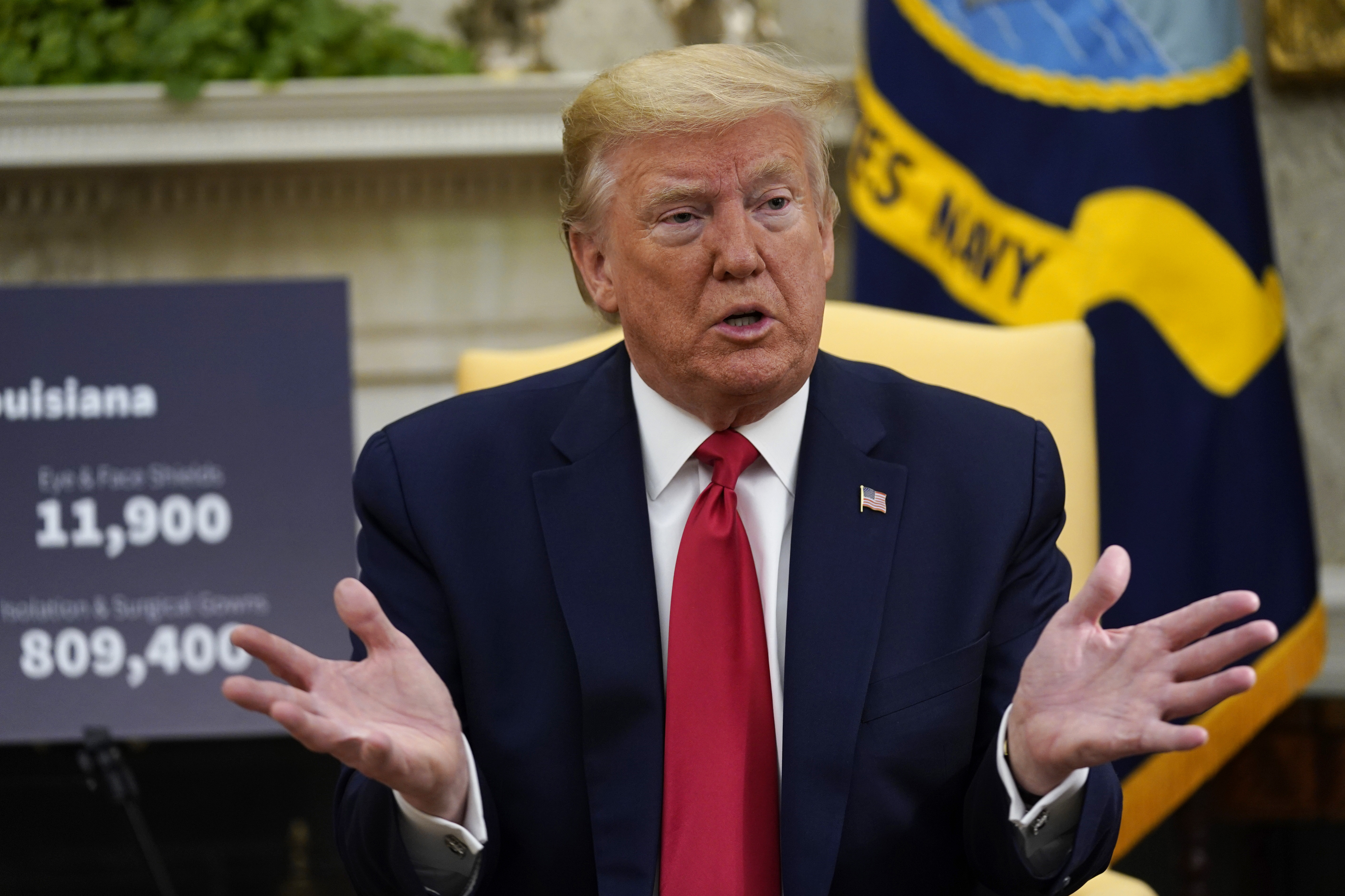 Trump says federal government wont extend social distancing guidelines