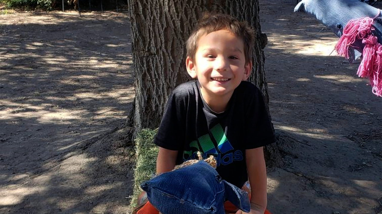 California Storms Missing Boy 