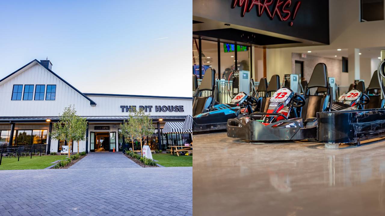 Pecan Lake Entertainment debuts ‘The Pit House’ along with its go-karts and arcade. 