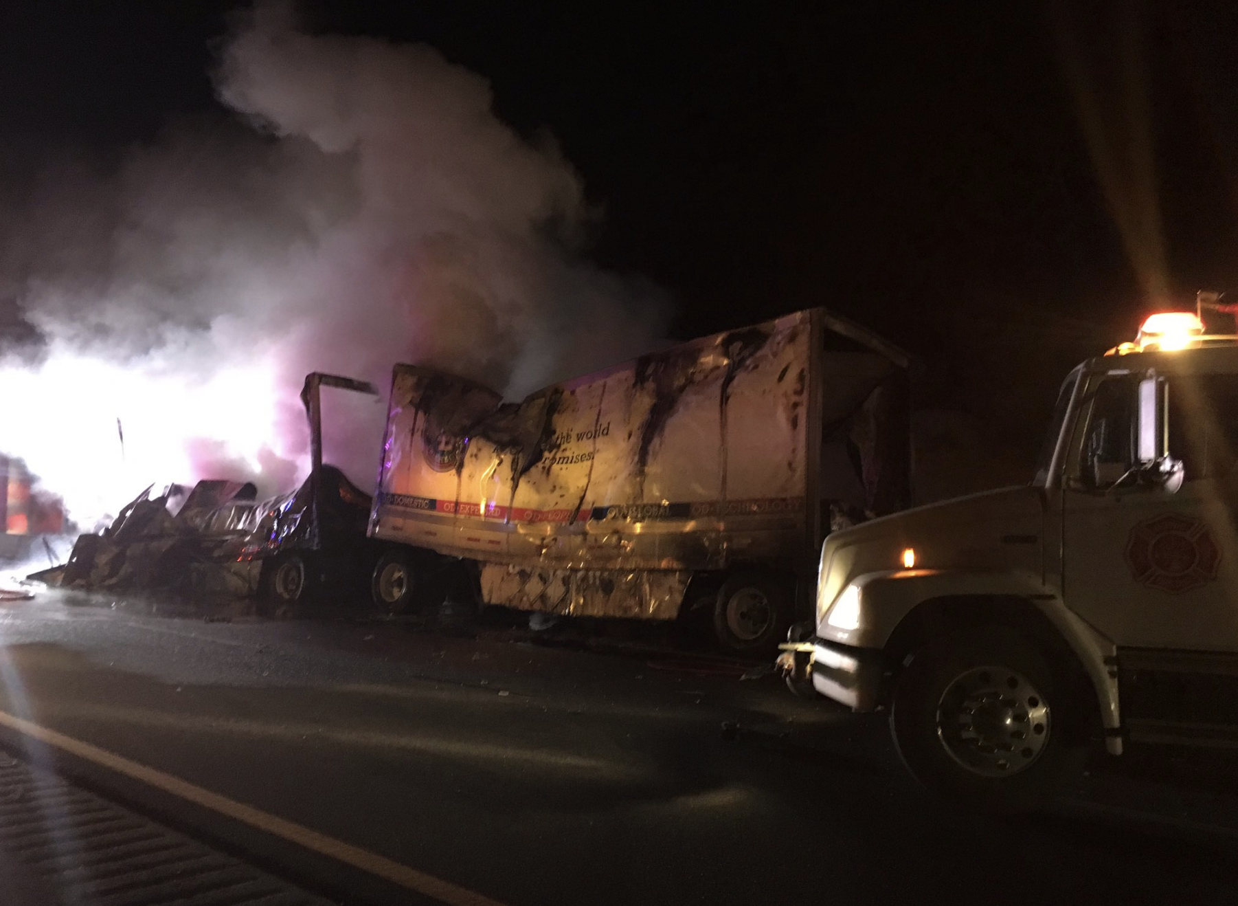 San Simon truck crash