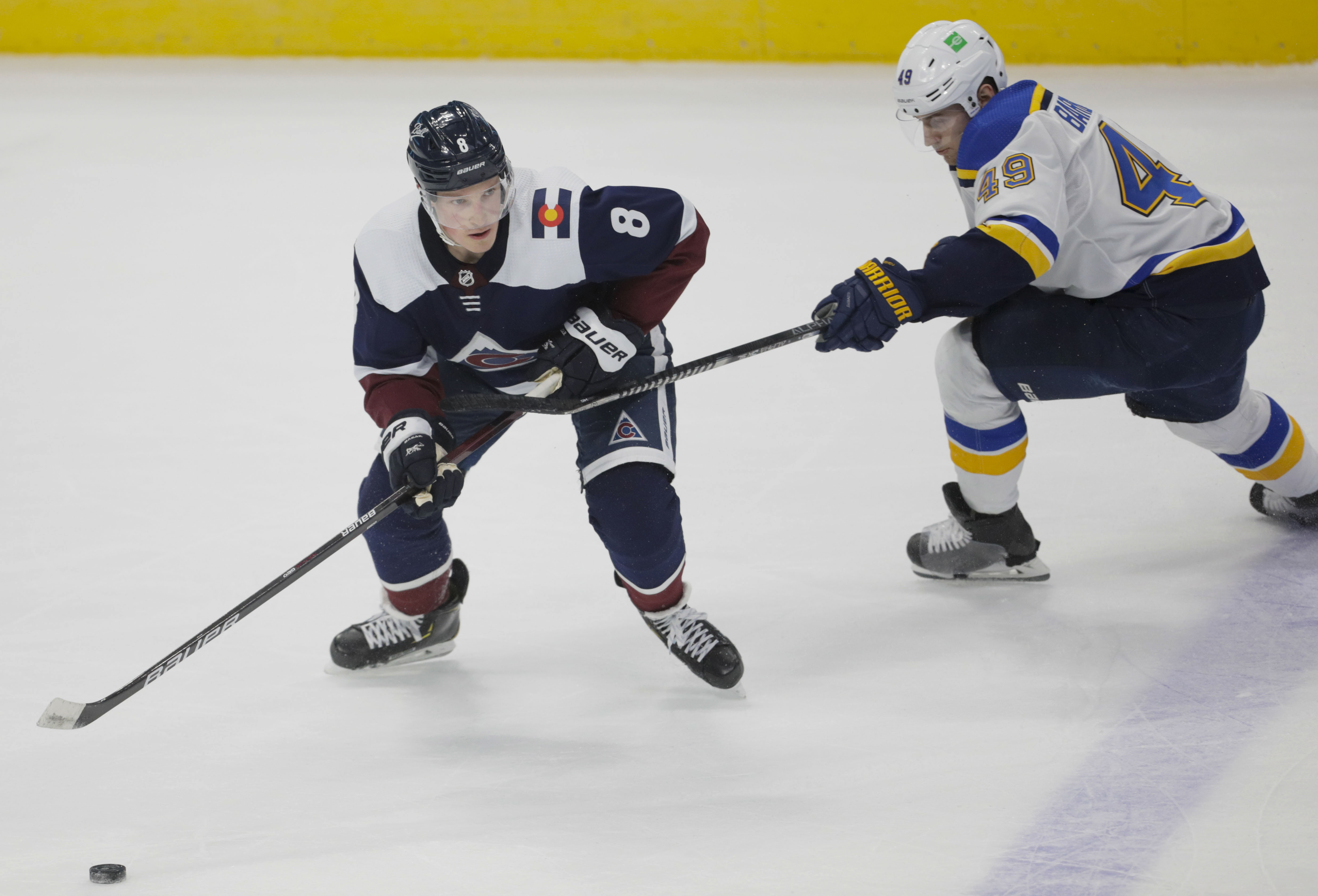 cale makar v blues