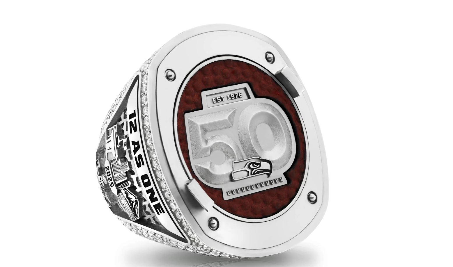 Seattle Seahawks' Super Bowl championship rings are the largest ever made