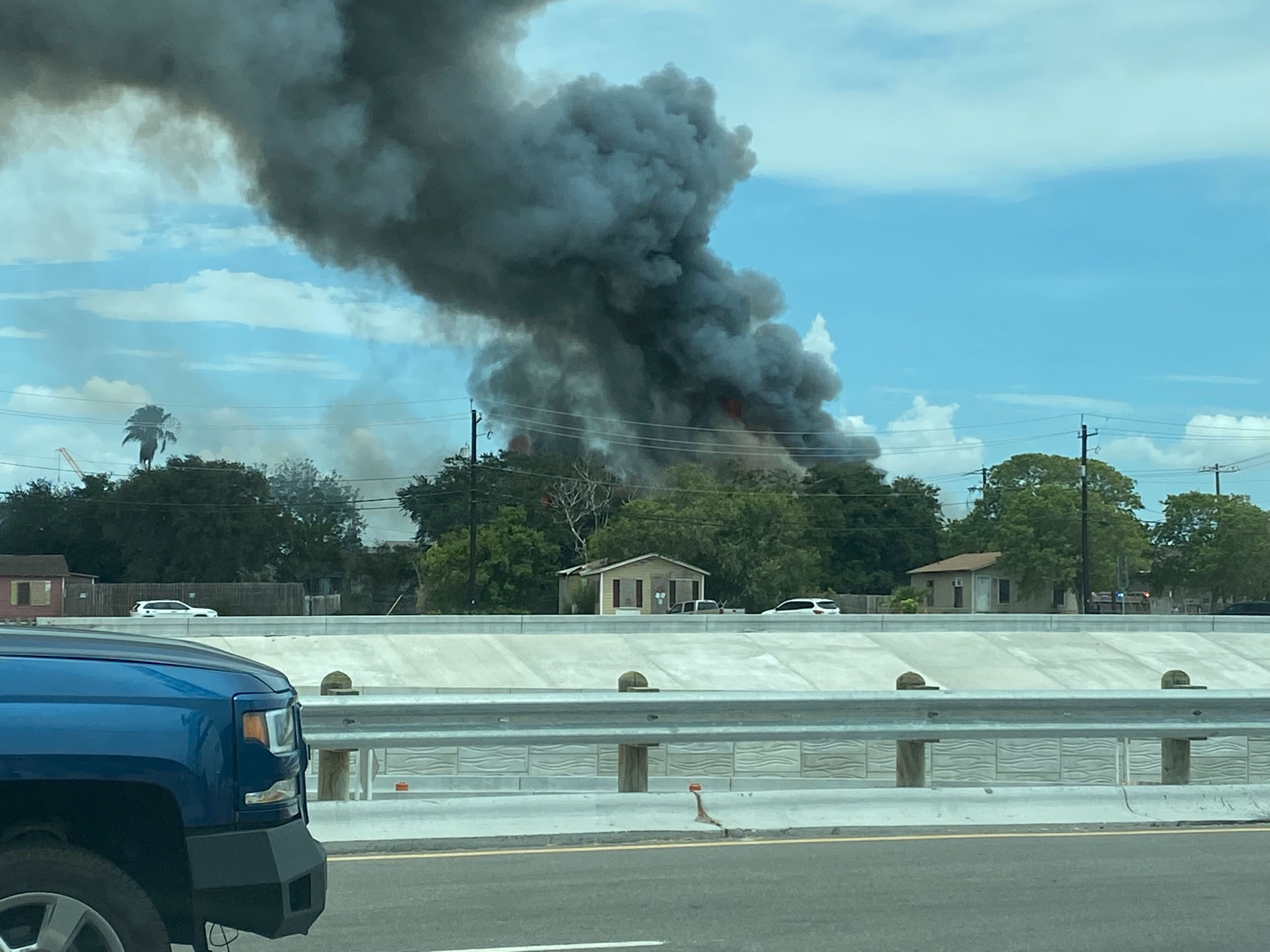 Two-alarm fire on North Staples now under control - Vimarsana News