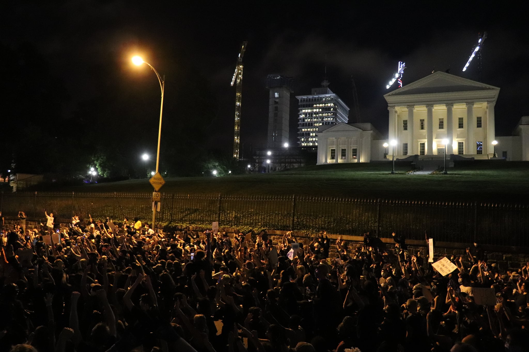 Richmond riots Friday, March 29, 2020. 
