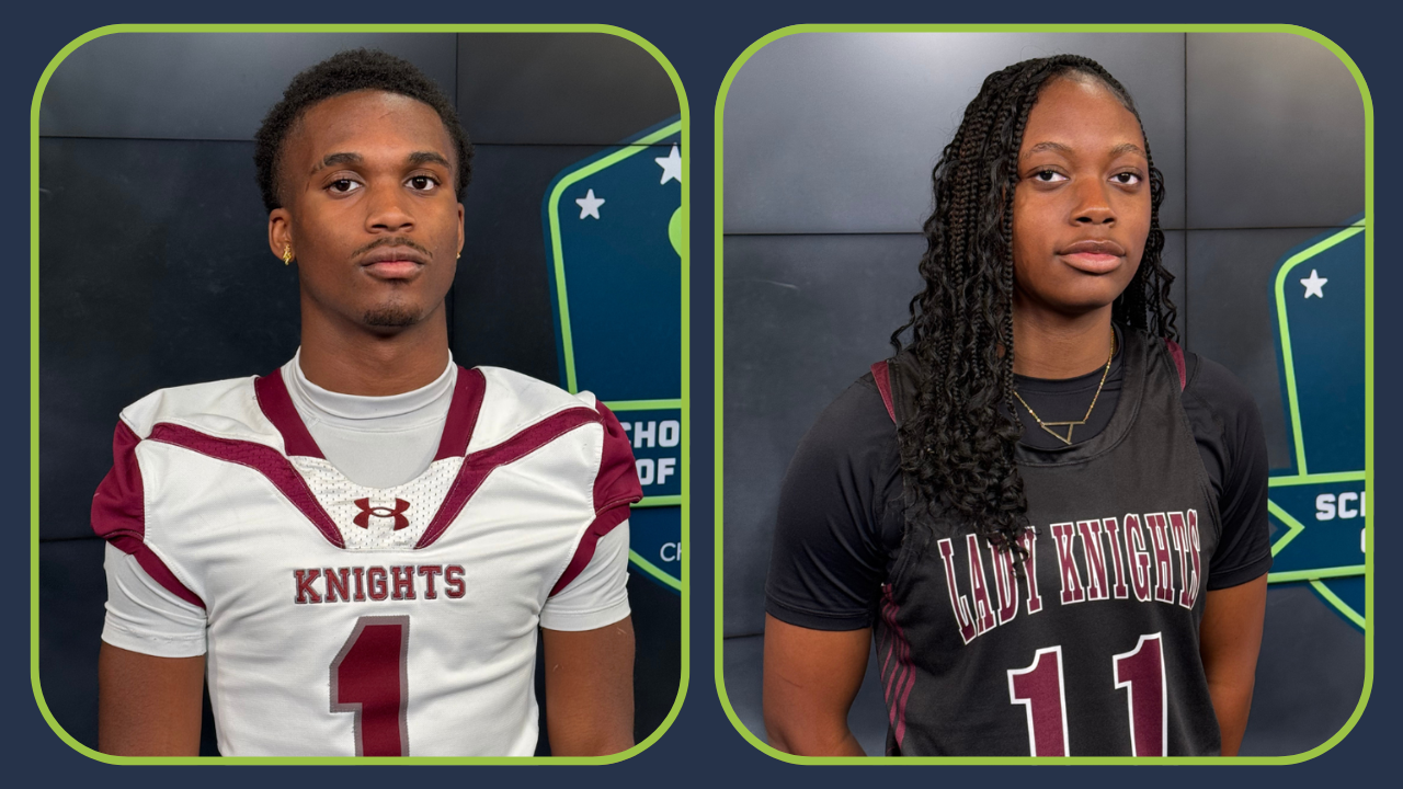 Thomas Dale's Daniel Lewis, Alexandria Broadus are Play Chesterfield Scholar Athletes of the Week