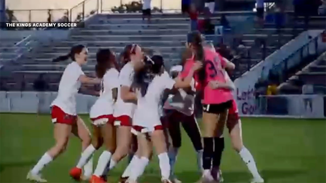 The Kings Academy girls soccer team wins its first state title