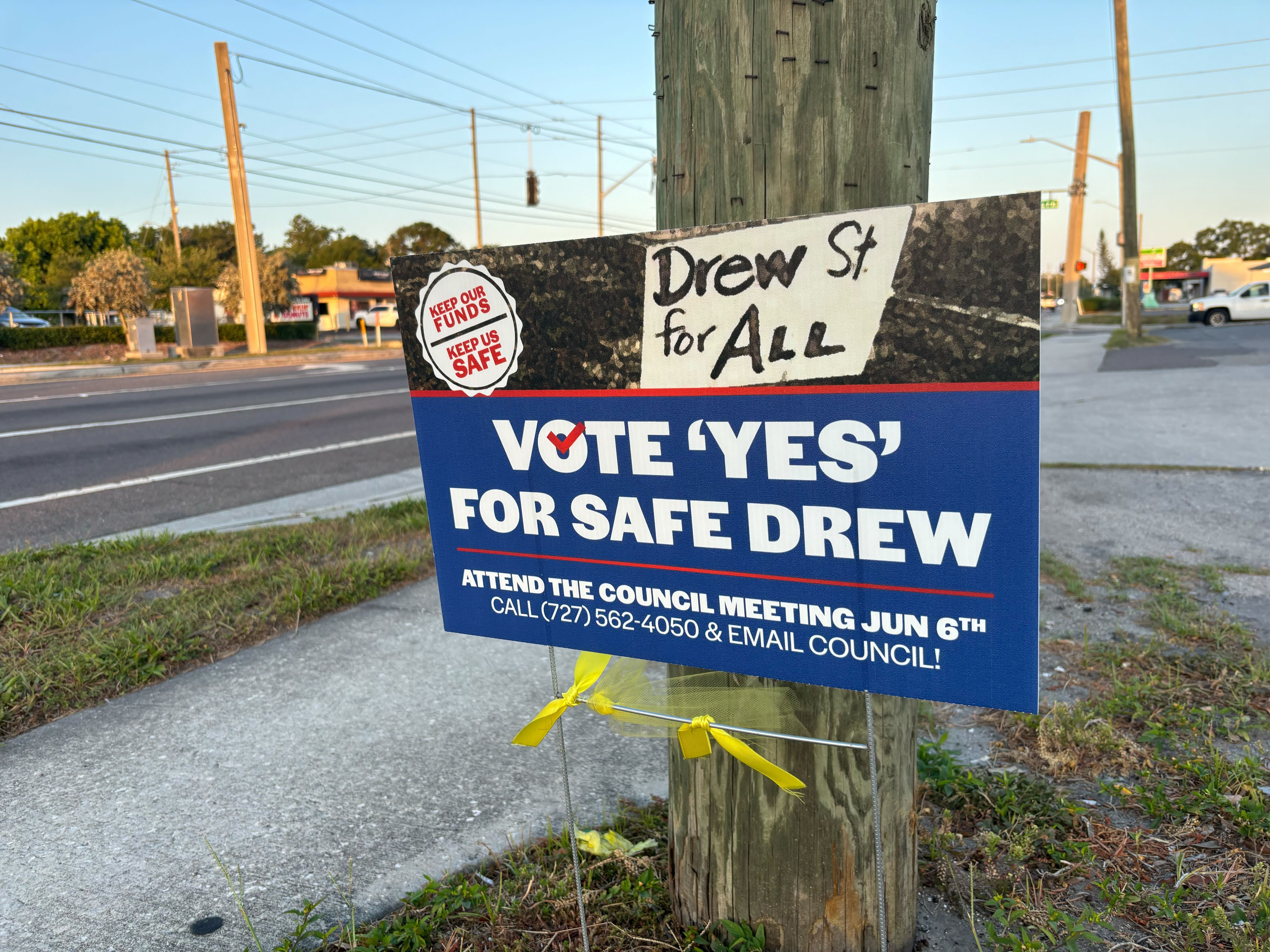 Drew Street safety project
