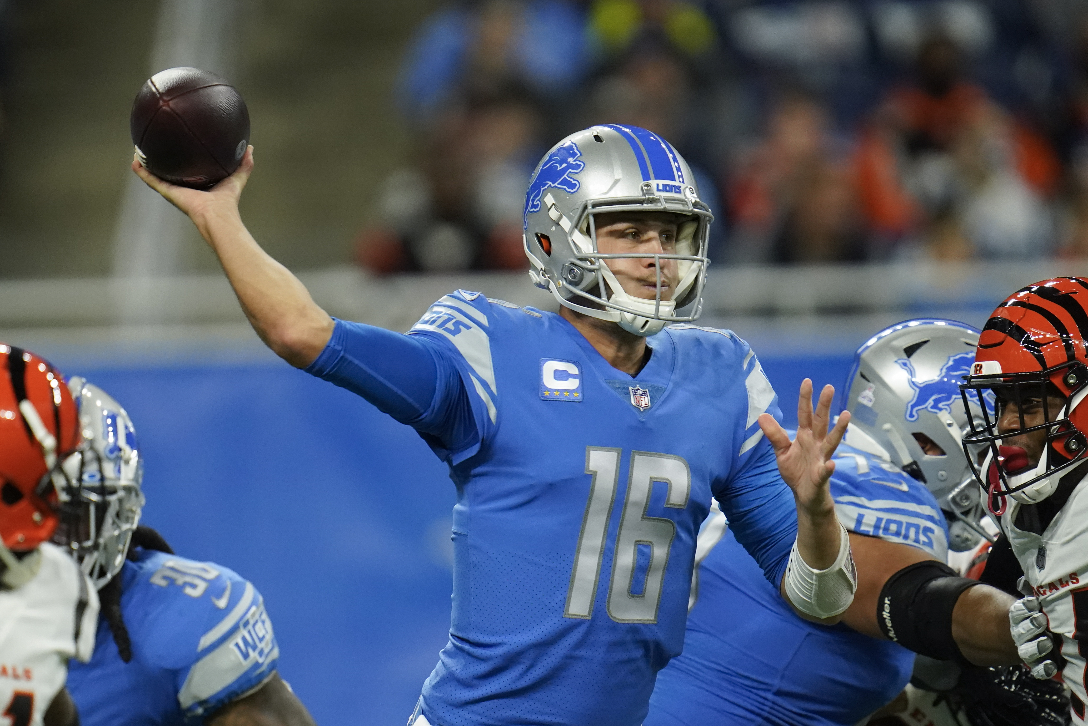 Jared Goff Bengals Lions Football