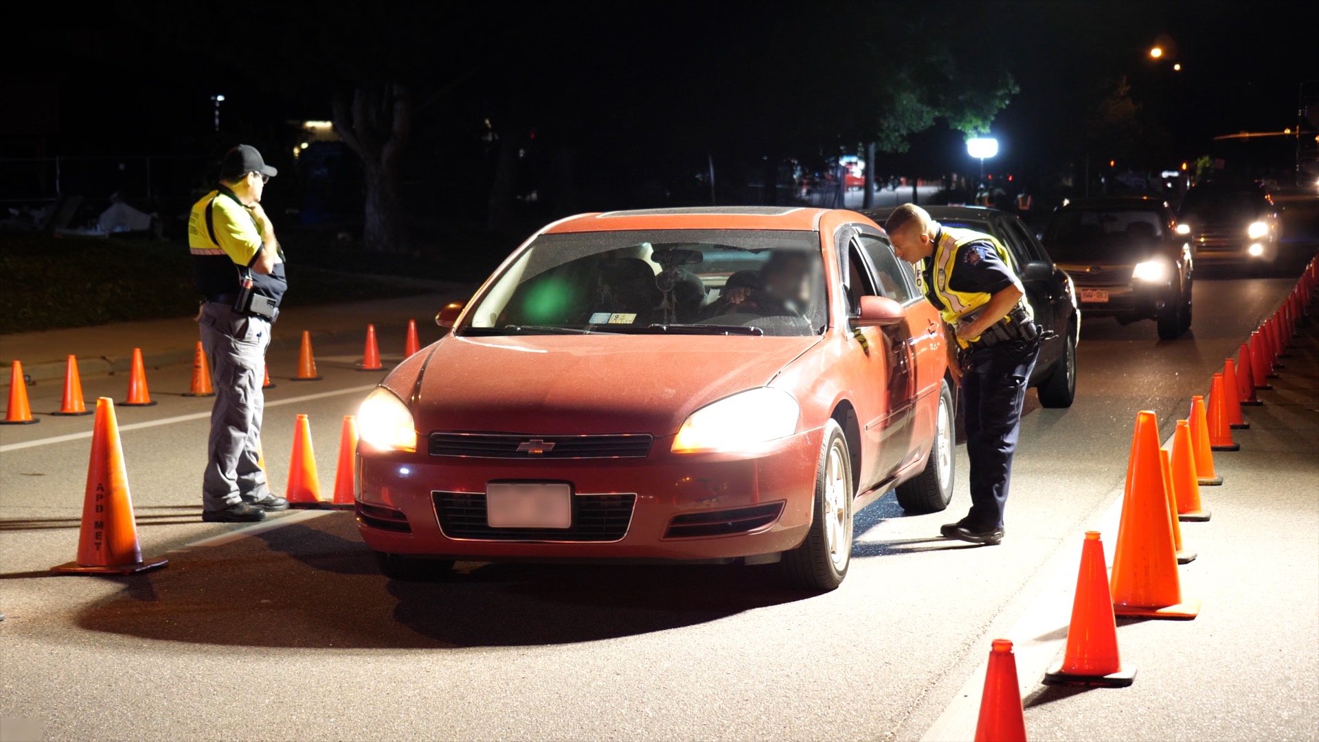 DUI Checkpoint in Colorado