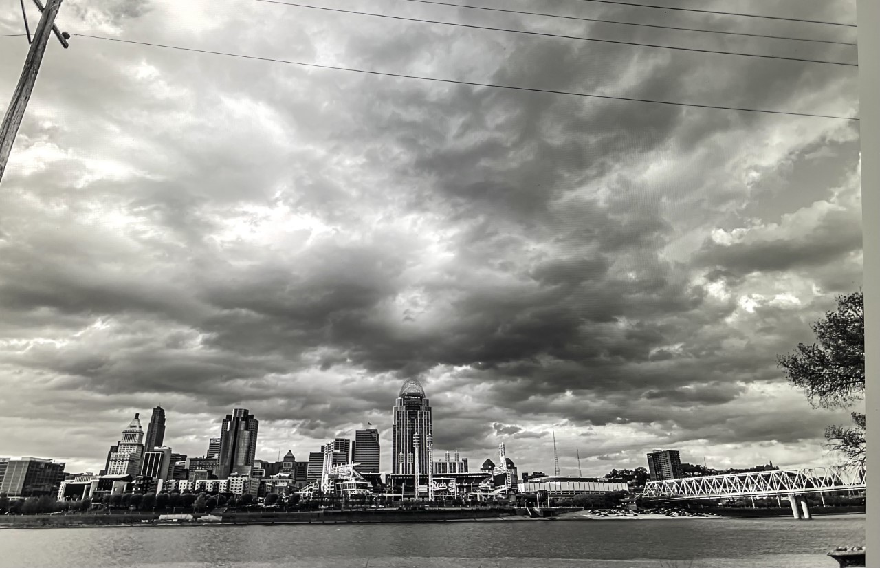 Cloudy Cincinnati Sky