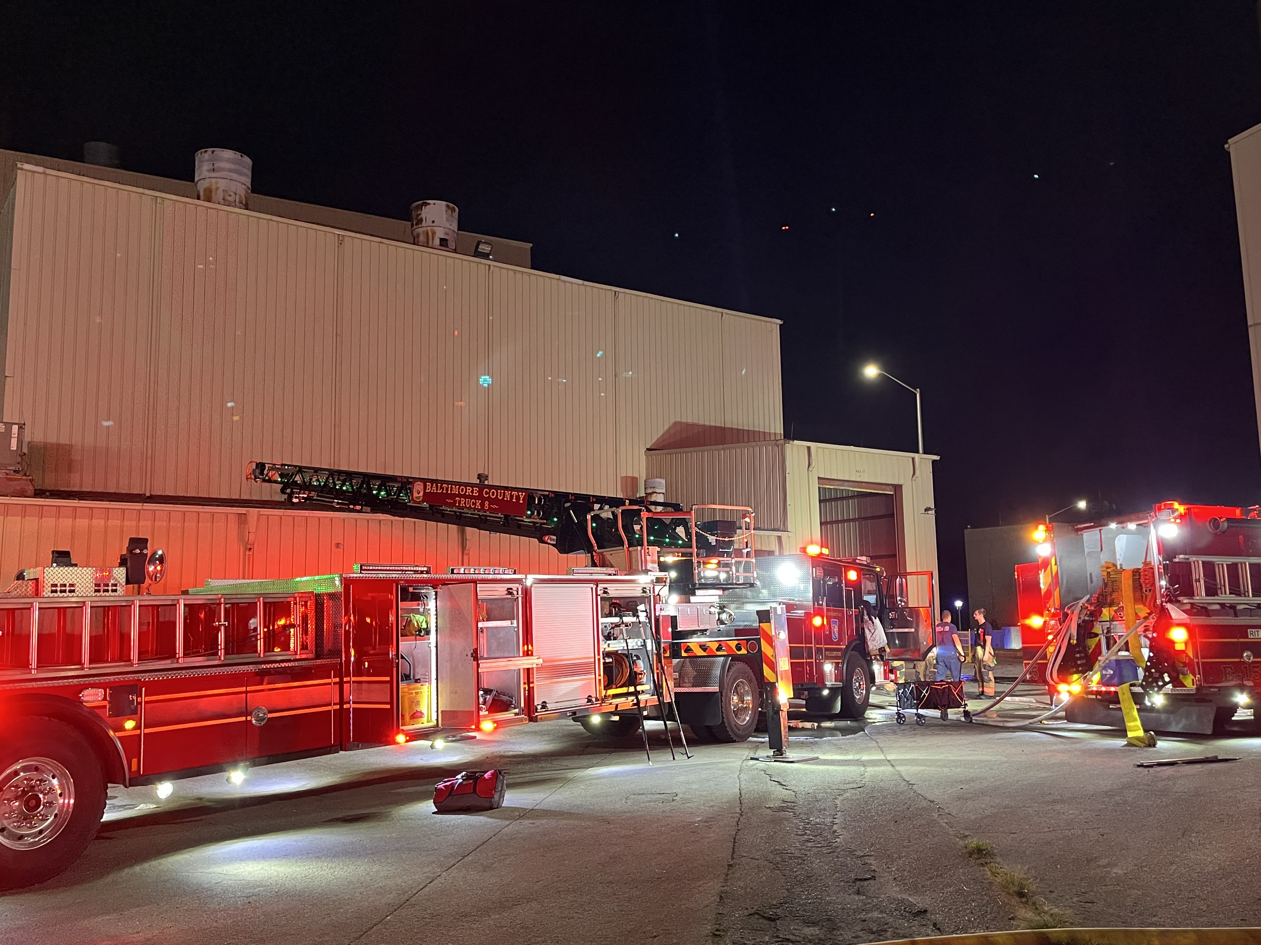 Fire at Back River Treatment Plant in Dundalk contained
