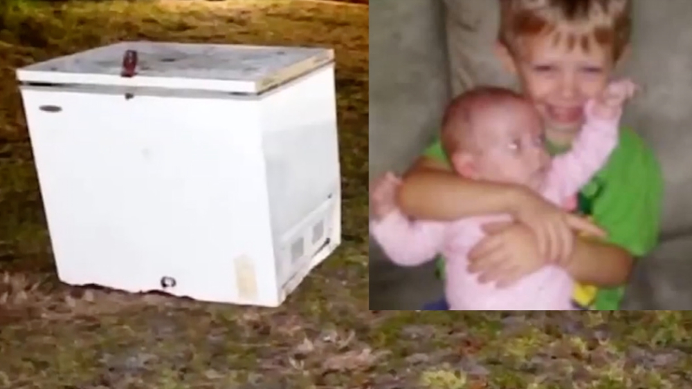 children die in freezer