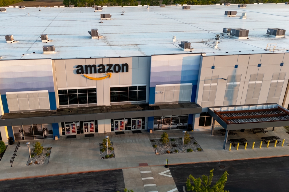 Amazon fulfillment center in Ohio.