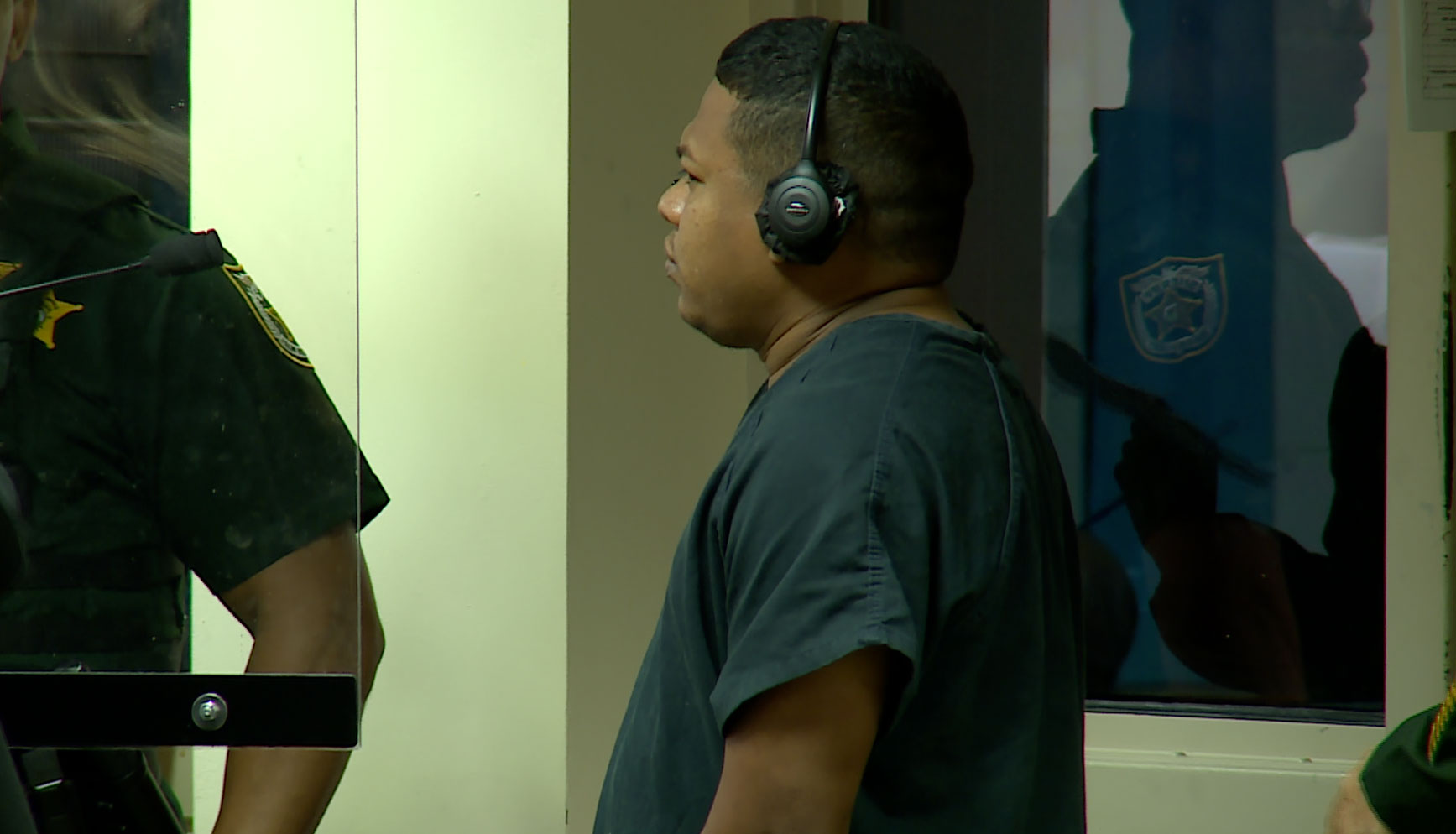 Santos Rayes Villalba appears in a Palm Beach County courtroom on March 8, 2024.