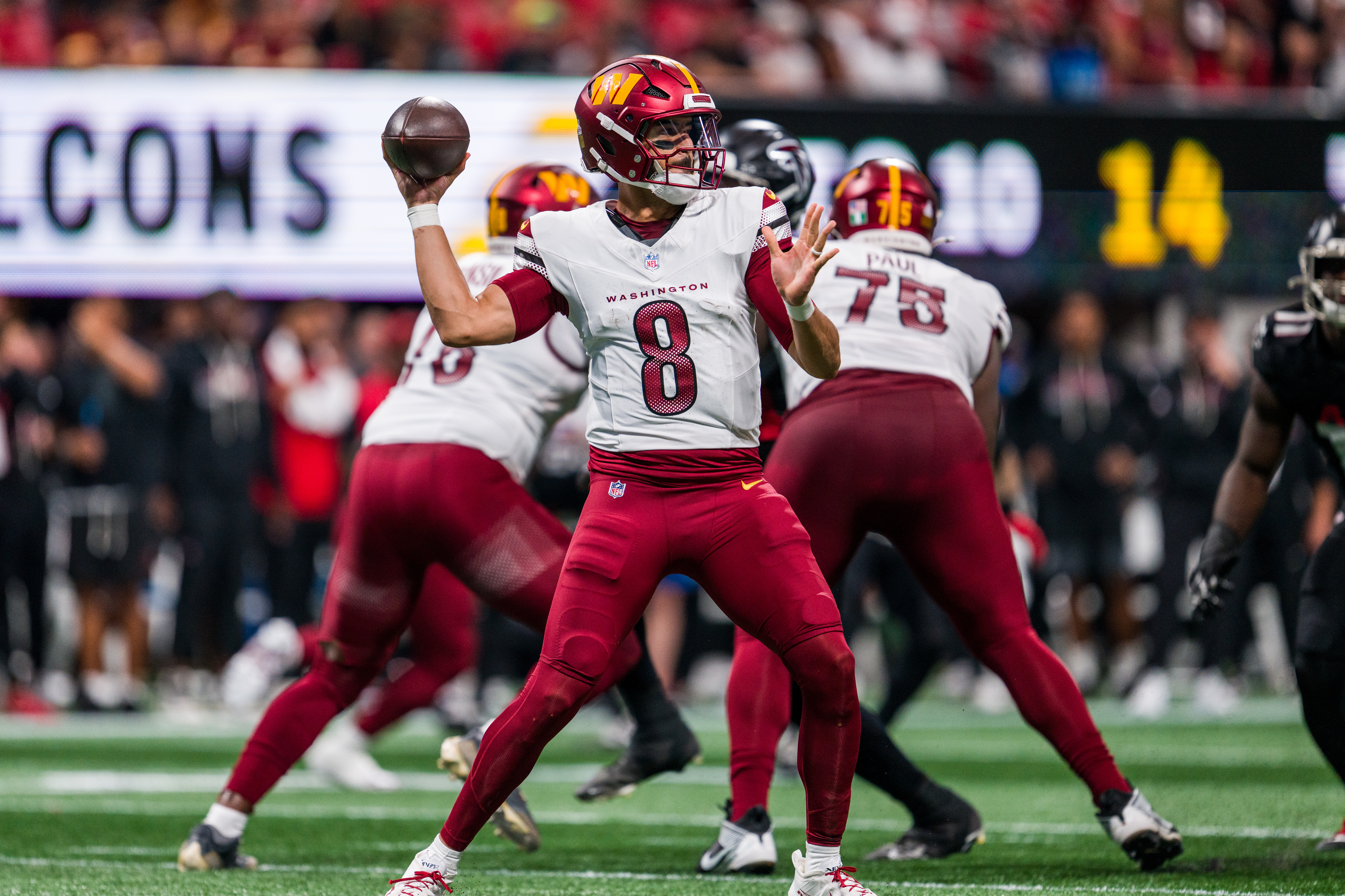 Commanders Falcons Football