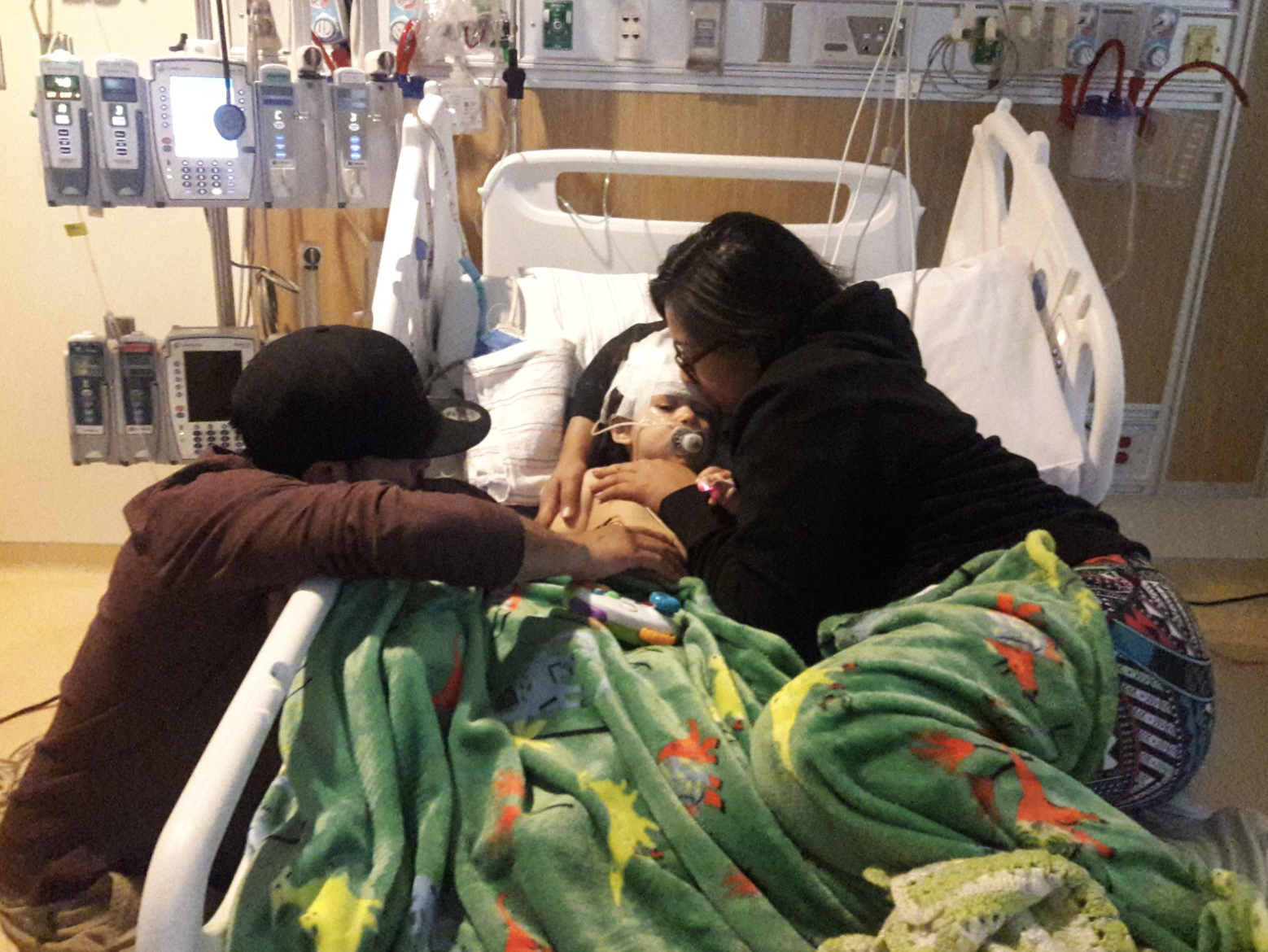 Erica and Anthony Alvarez, Justin's parents