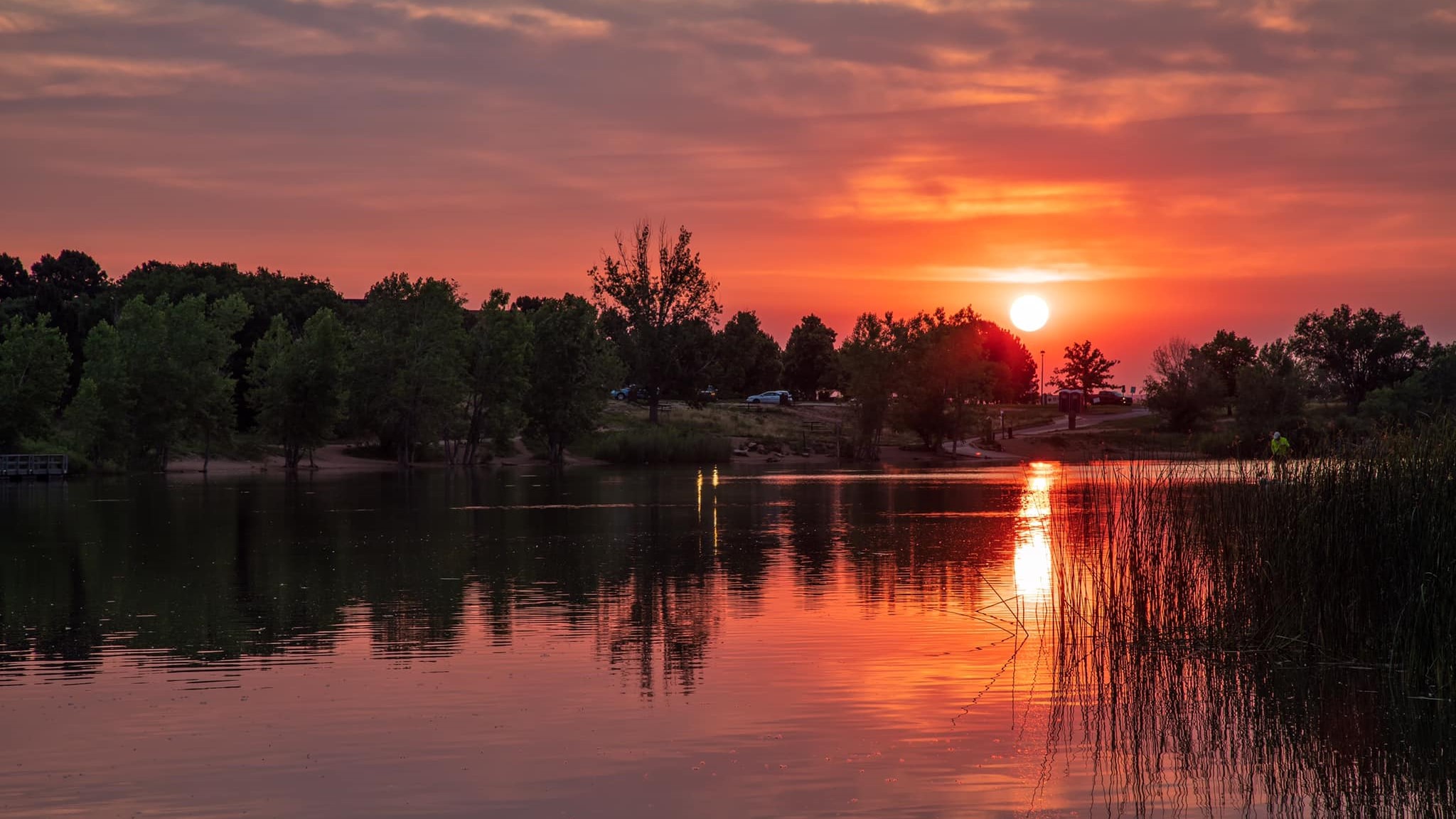 Bruce Hausknecht Quail Lake sunrise 