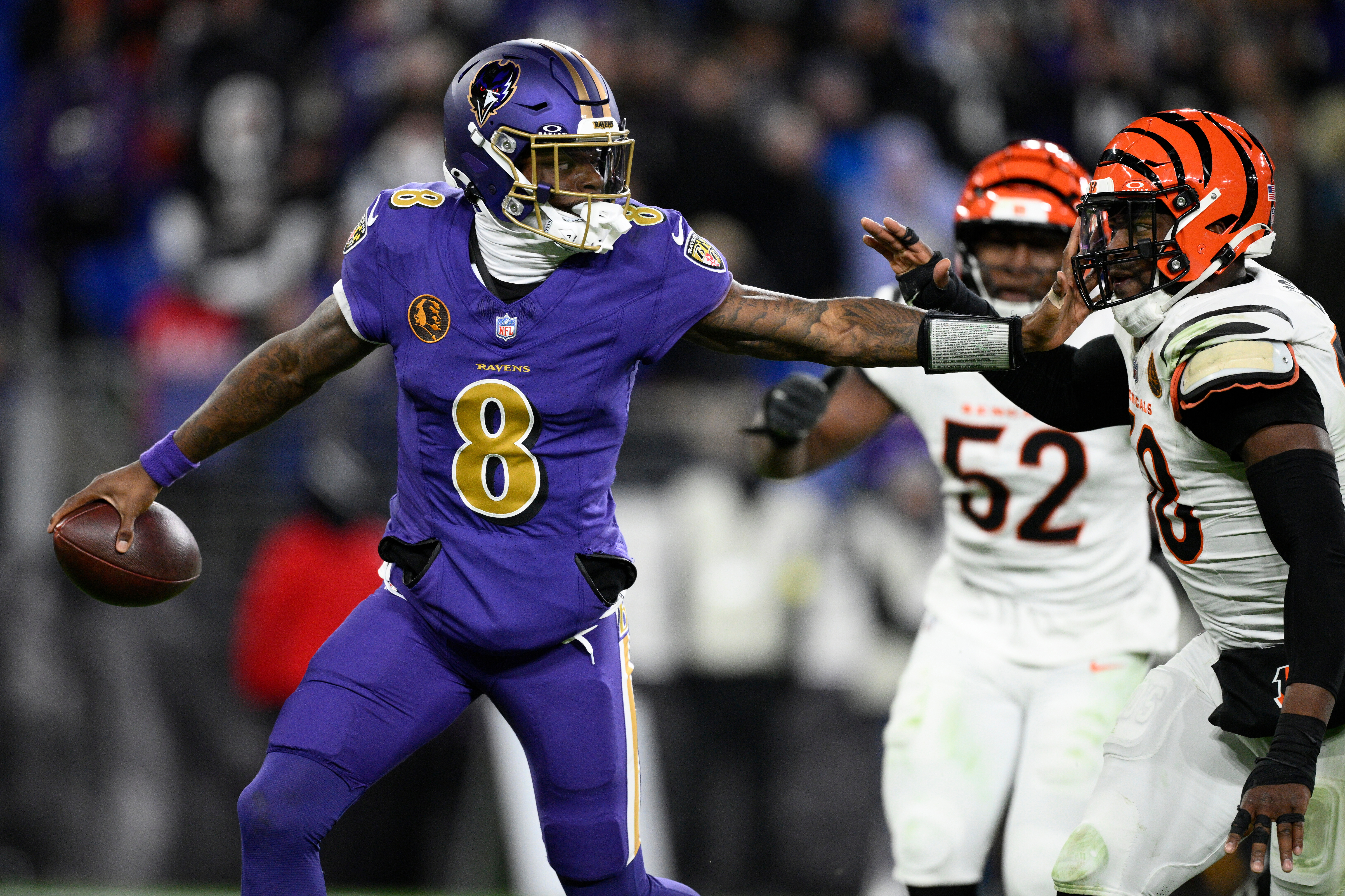 Bengals Ravens Football 