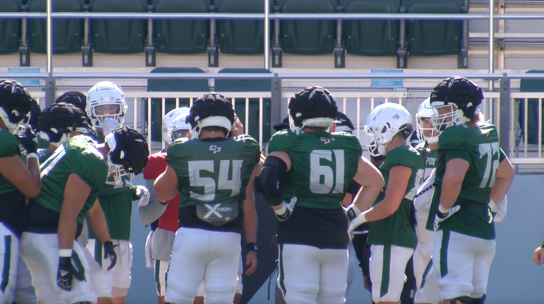 Cal Poly Football,scrimmage #2 2023