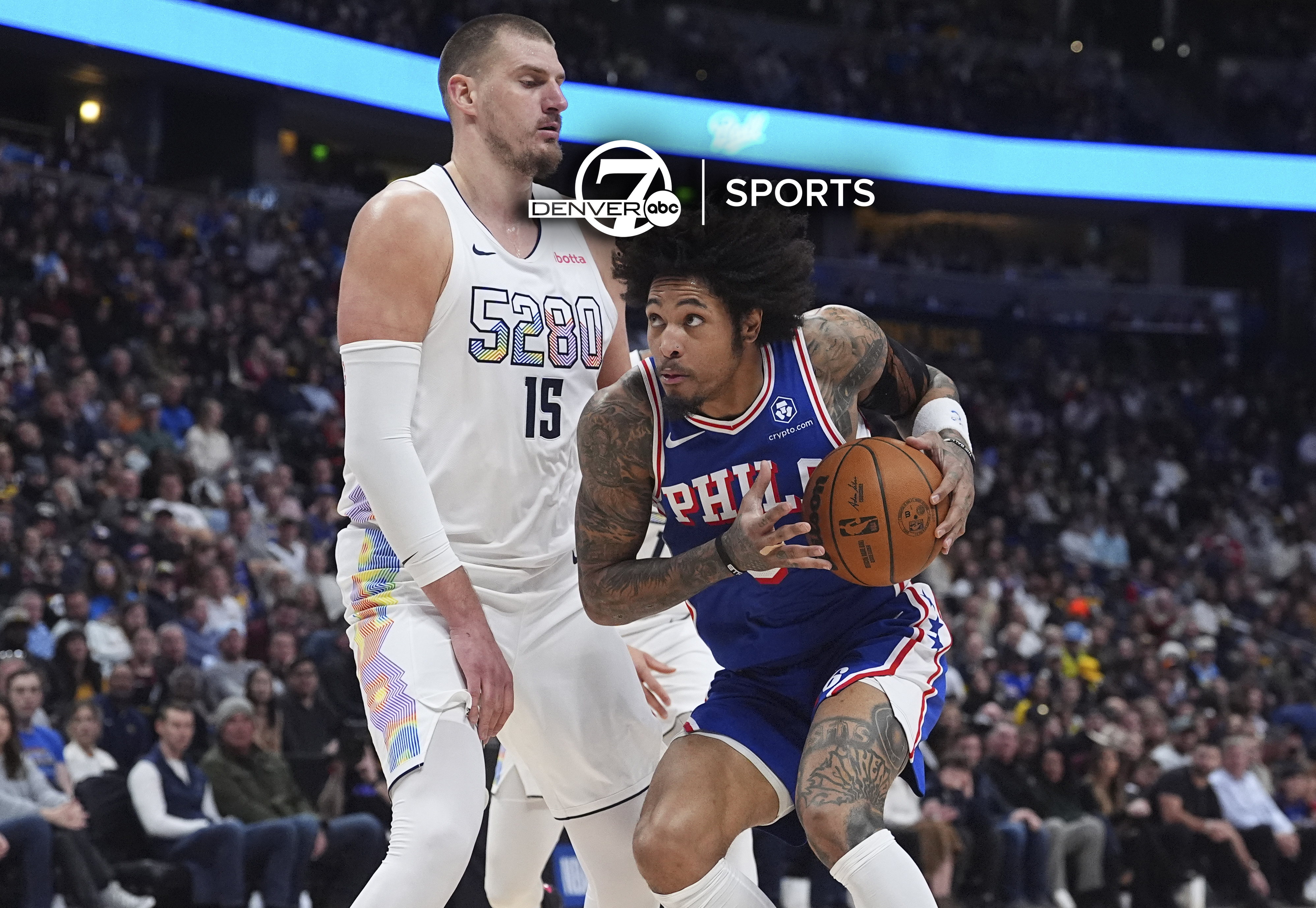 76ers Nuggets Basketball