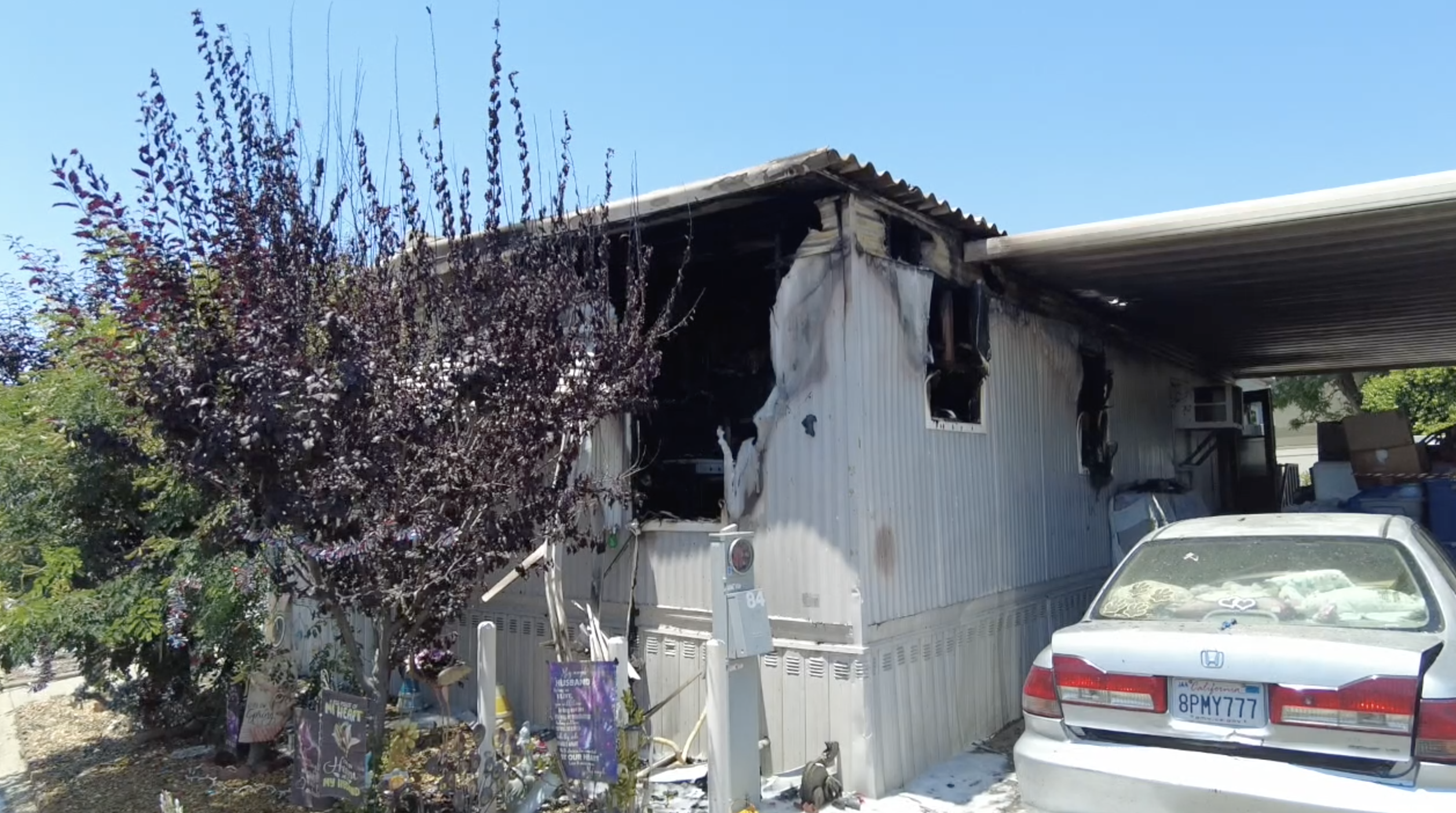 santee mobile home fire