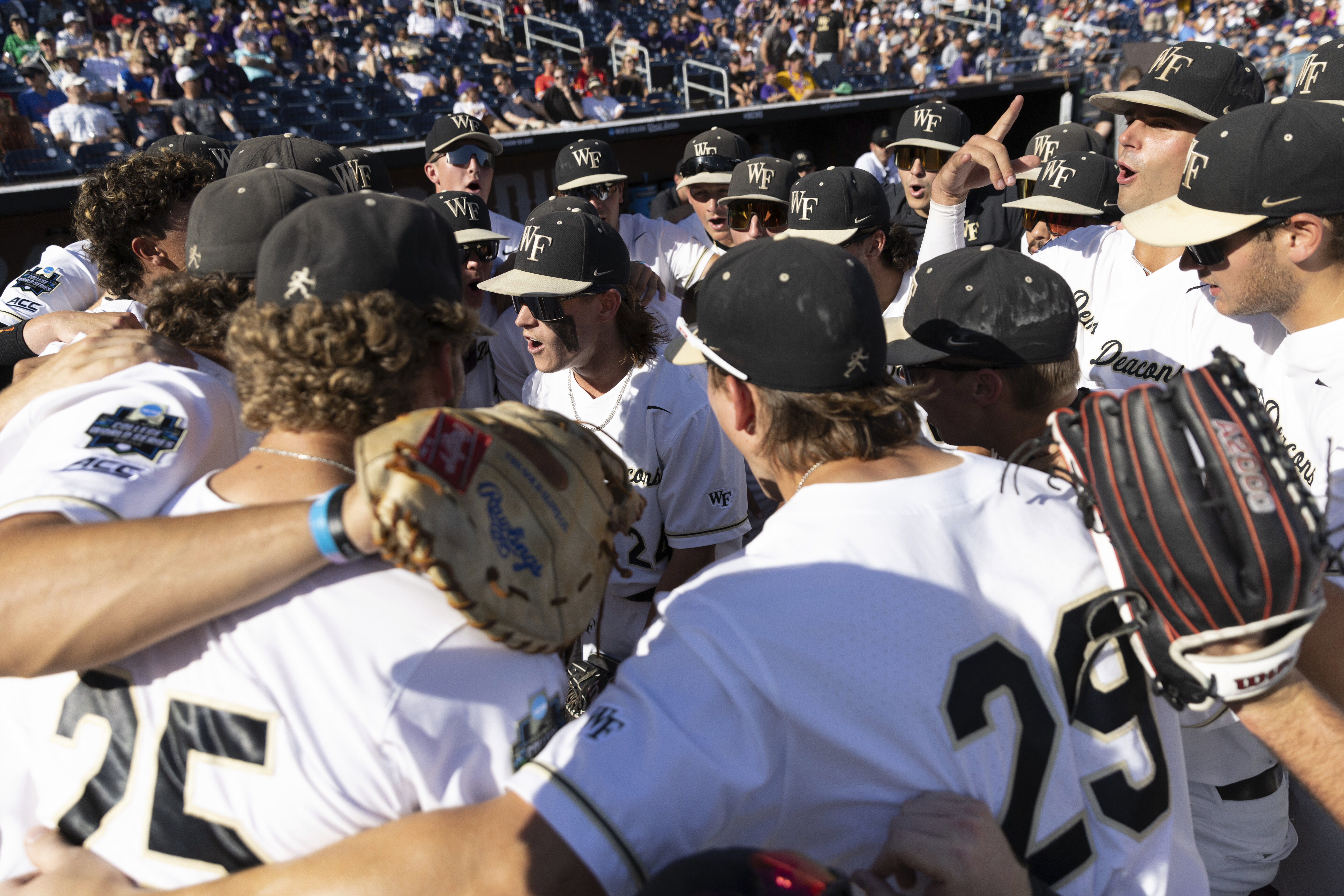 CWS LSU Wake Forest Baseball