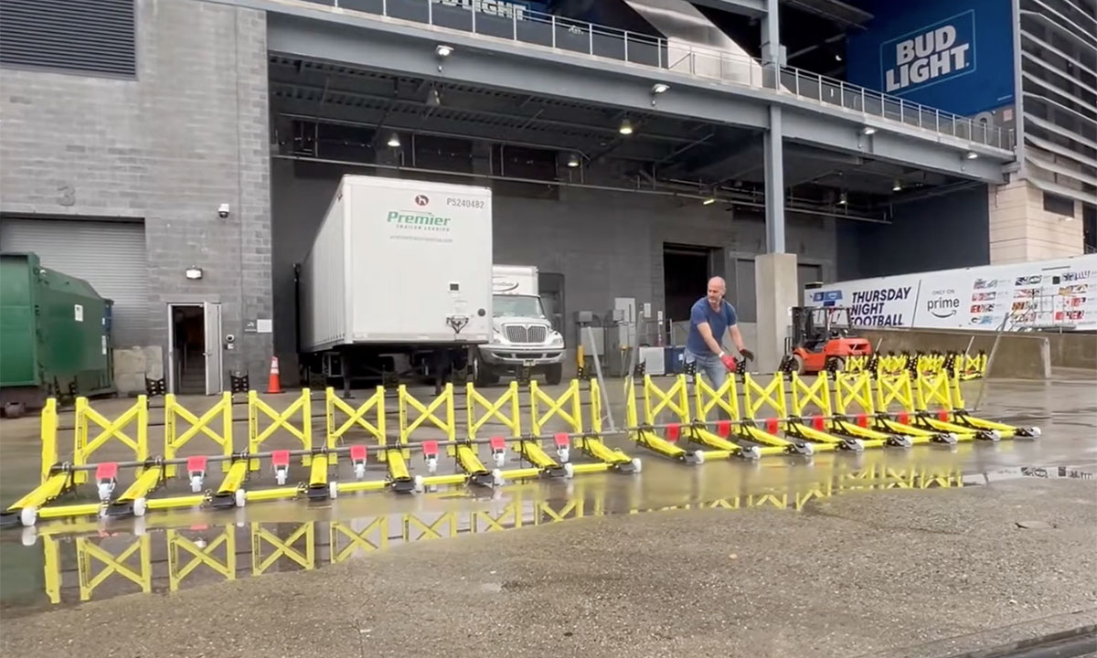 High-tech barriers 
