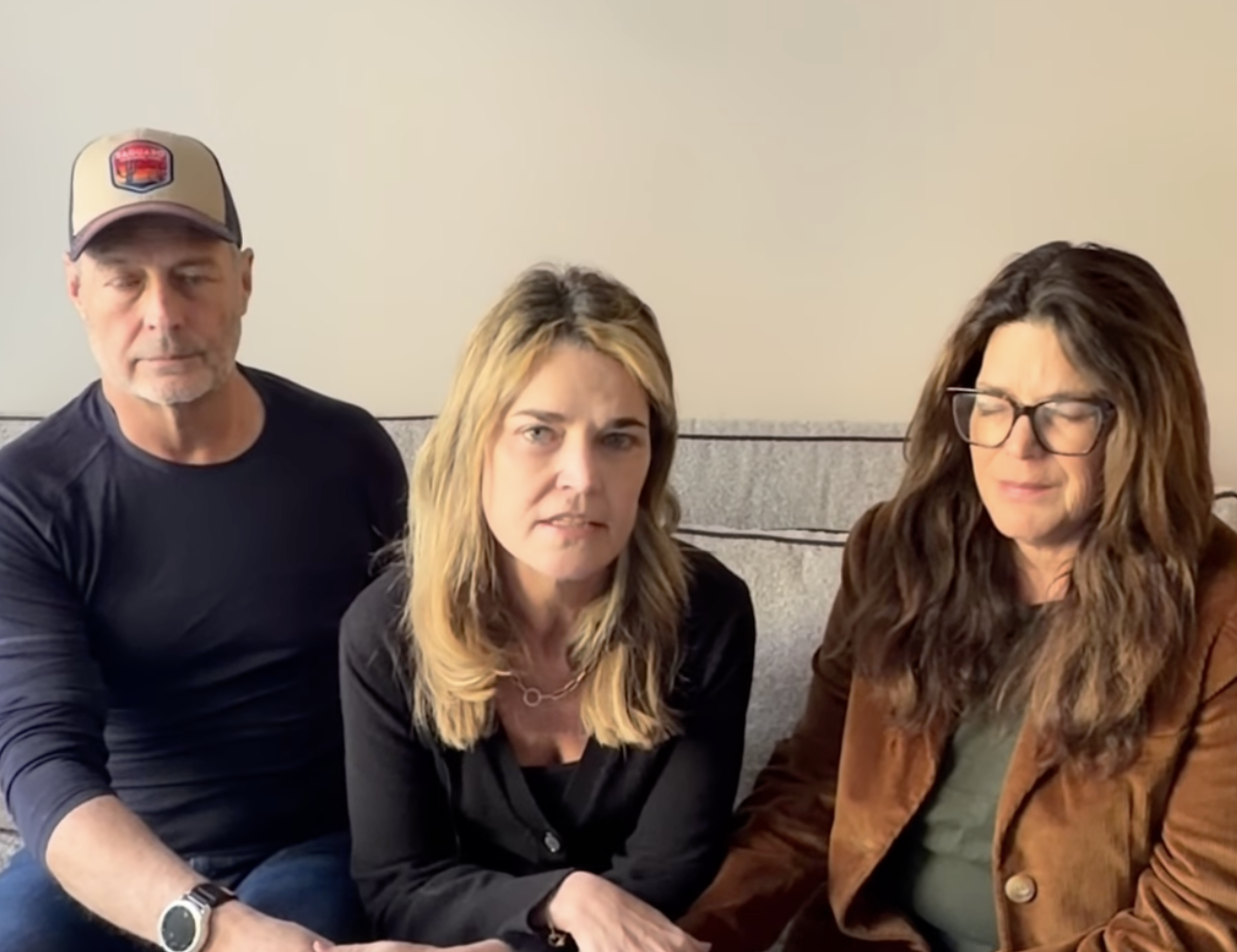 Savannah Guthrie and family release a video about her mother's disappearance. 