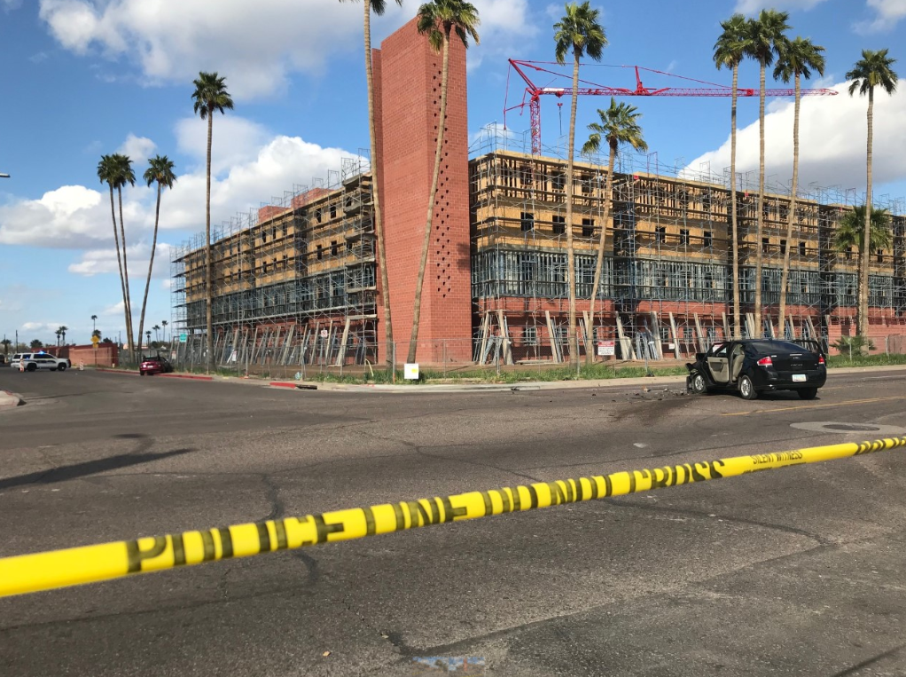 29th Avenue and Camelback accident 2-23-2-