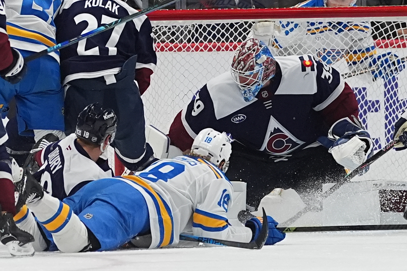Blues Avalanche Hockey
