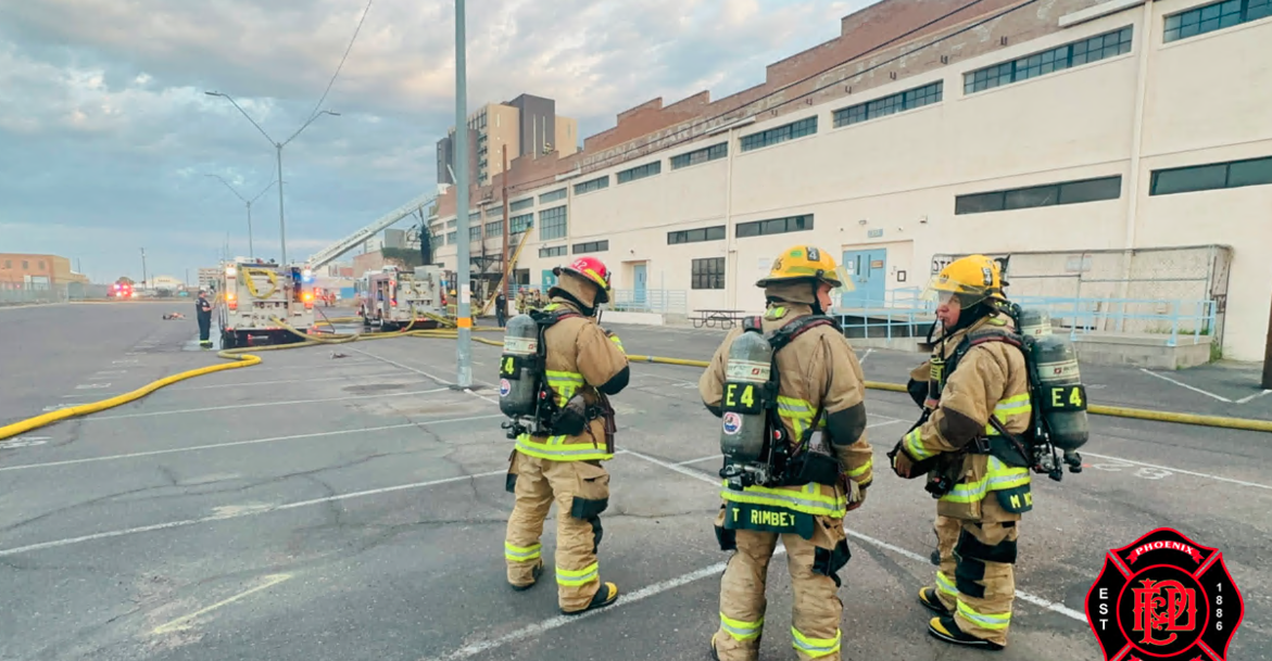1st and Jackson streets fire