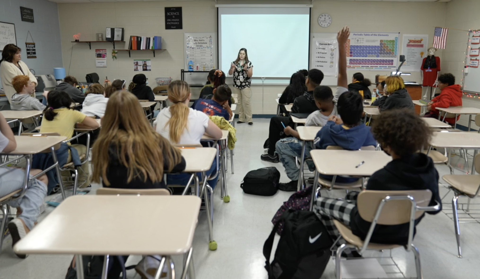 Attracting new teachers to the profession is becoming increasingly harder. The National Education Association says the U.S. faces a shortage of 300,000 teachers and staff. 